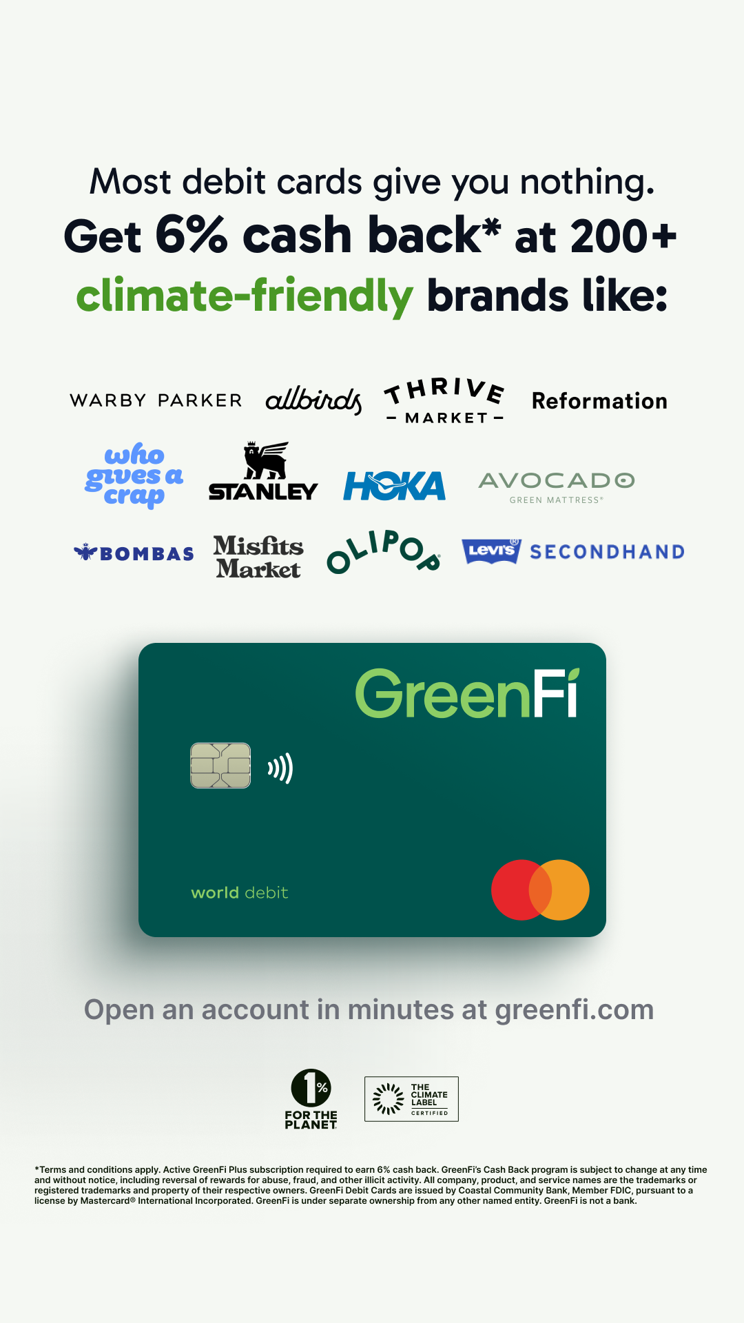 greenfibanking Facebook ad from Apr 22, 2026