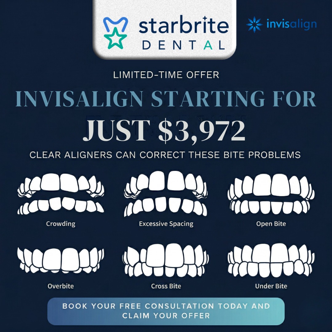 StarBrite Dental - Dublin Facebook ad: Hey Fremont, Invisalign Treatment Starting at Just $3972