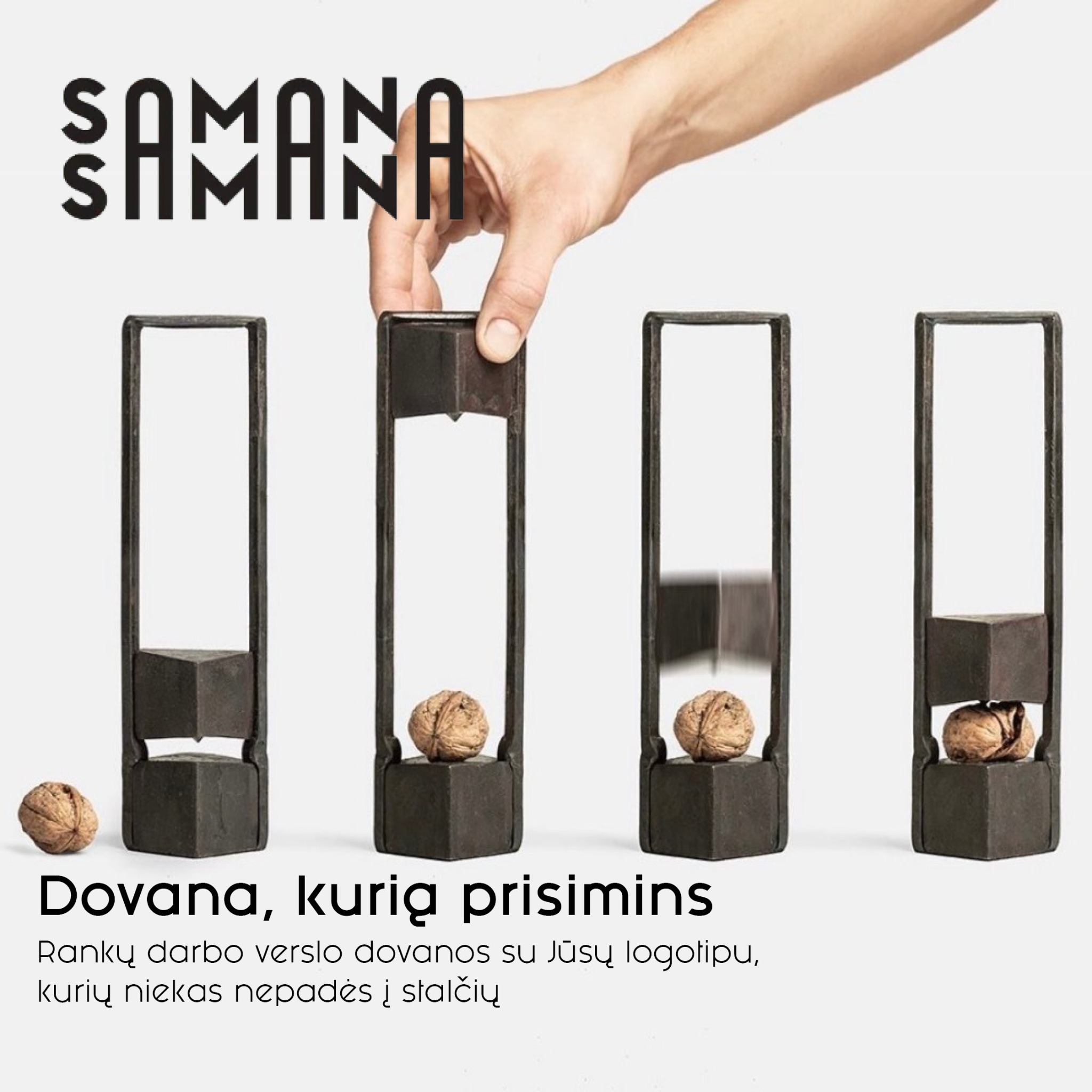 Samanasamana.lt Facebook ad: Dovanos partneriams ar komandai