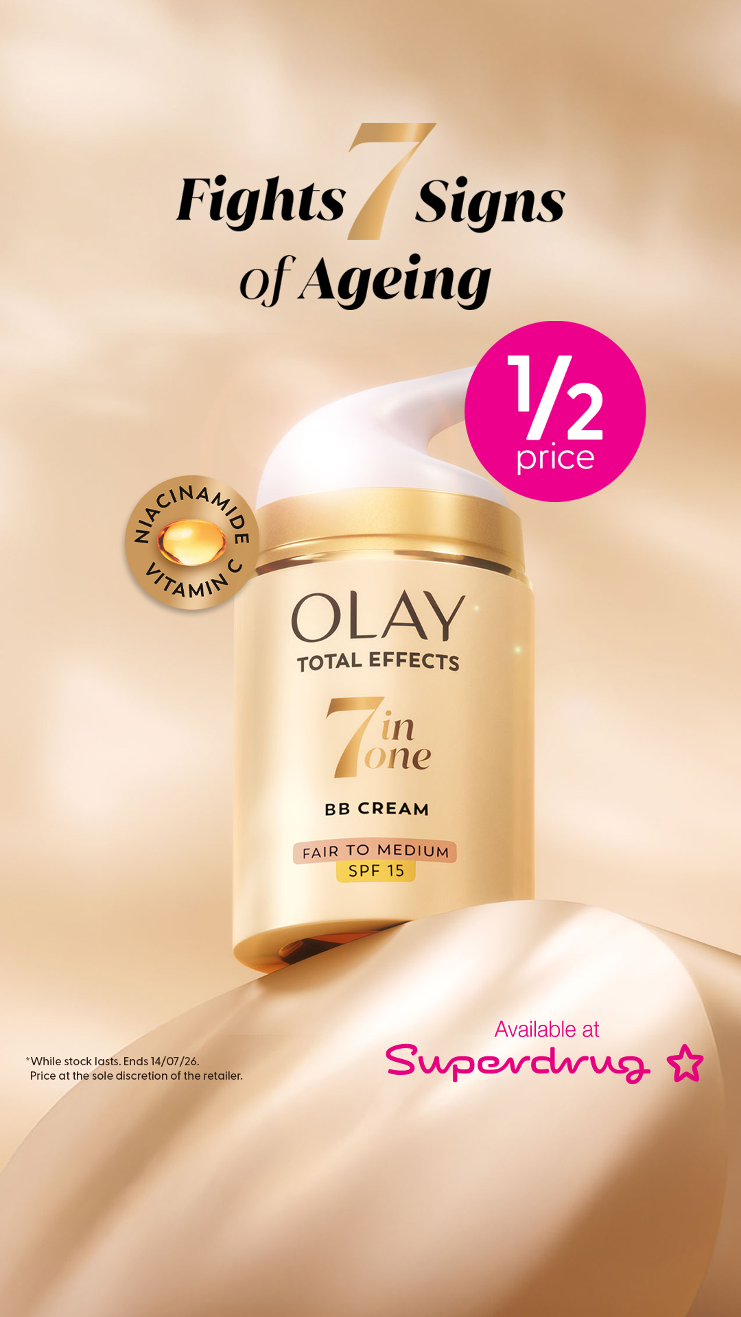 Olay Facebook ad