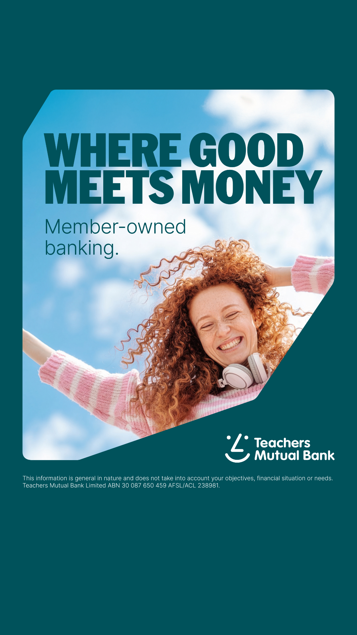 Teachers Mutual Bank Facebook ad from Mar 12, 2026