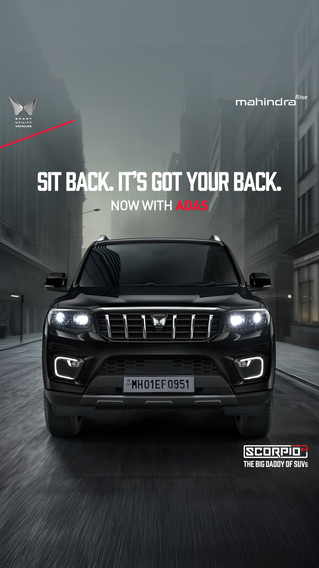 Mahindra Scorpio Facebook ad