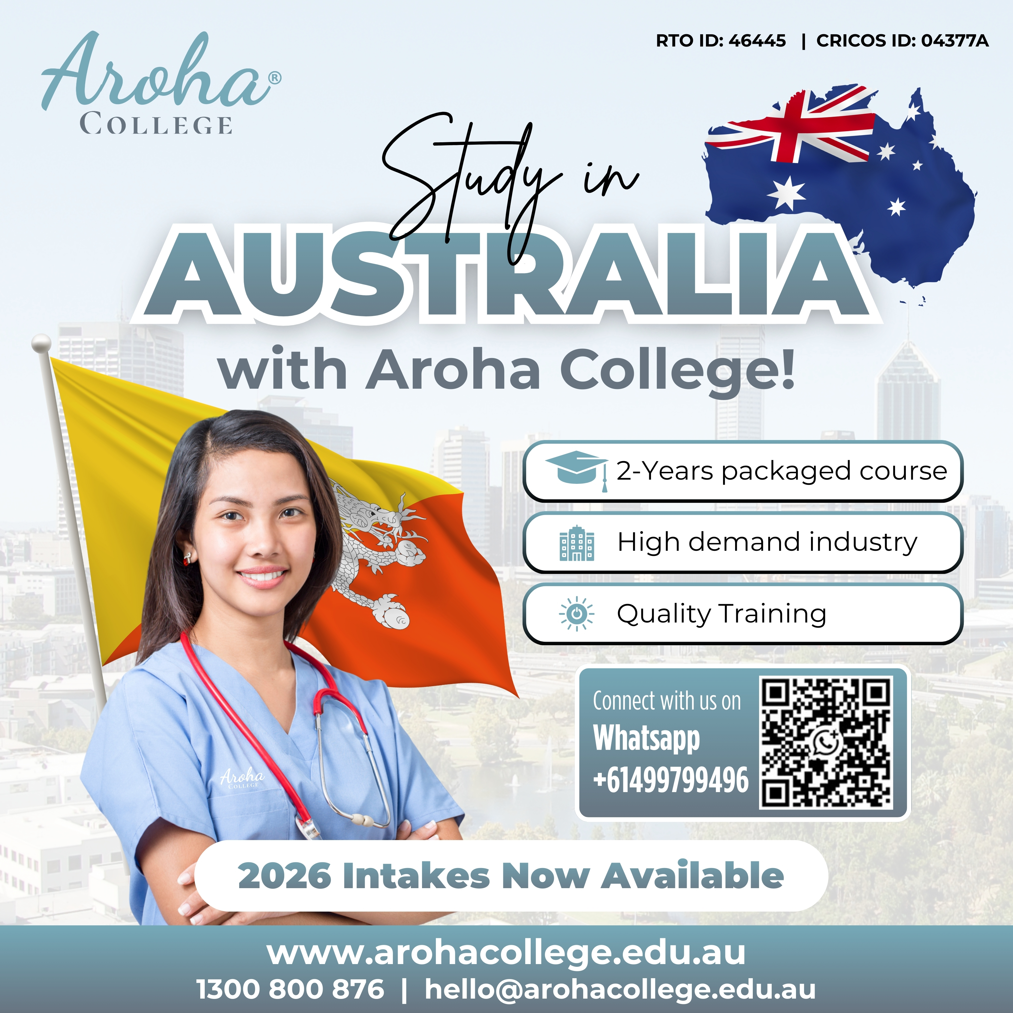 Aroha College  Facebook ad