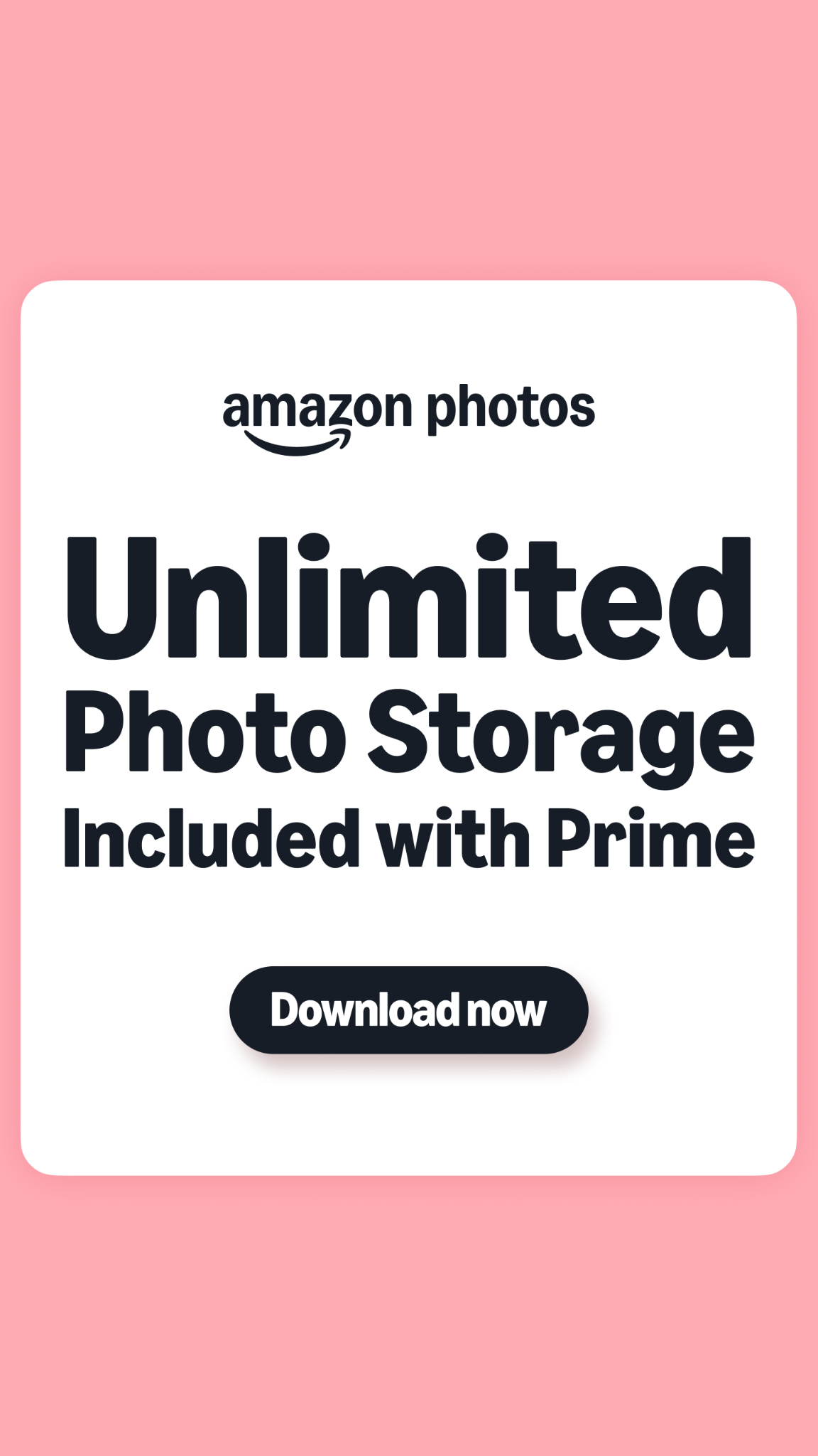 Amazon Photos Facebook ad