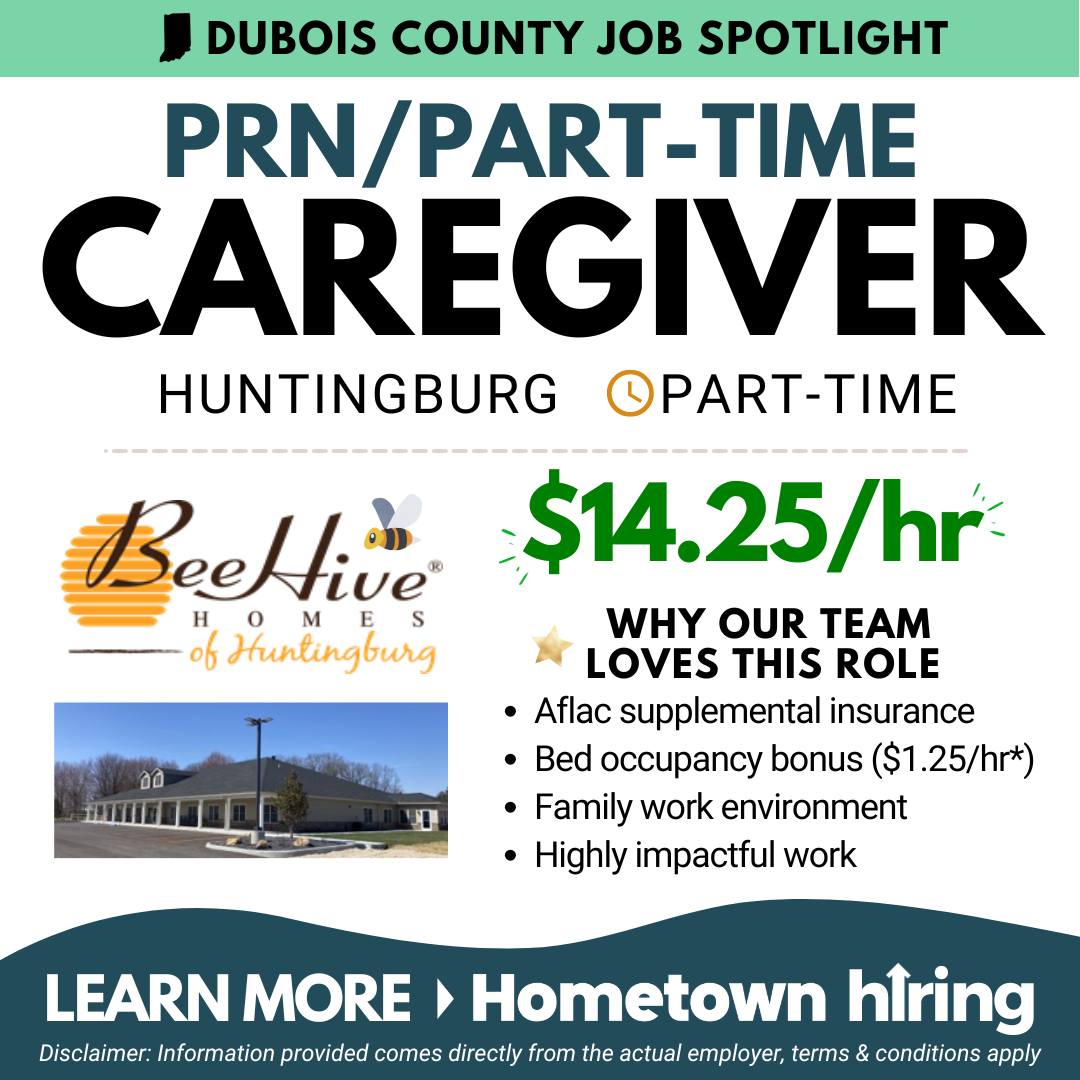 Hometown Hiring: Dubois County Facebook ad: Hometown Hiring