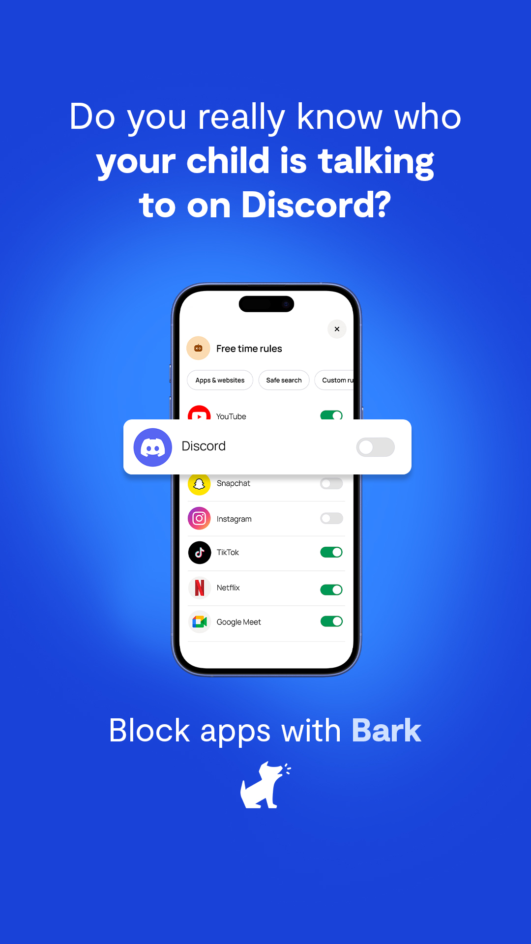 Bark - Parental Controls Facebook ad