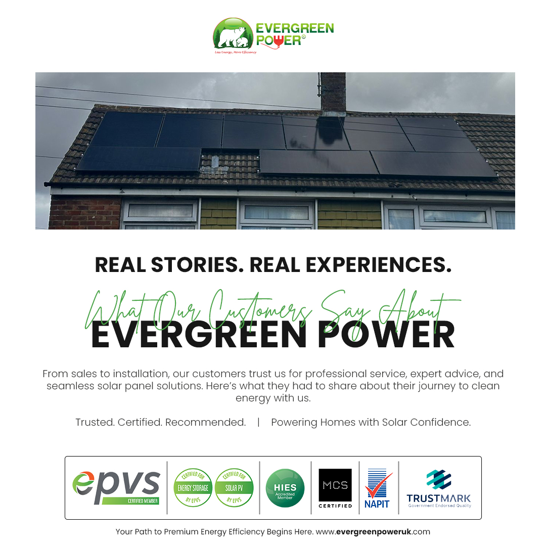 Evergreen Power UK SOLAR Facebook ad