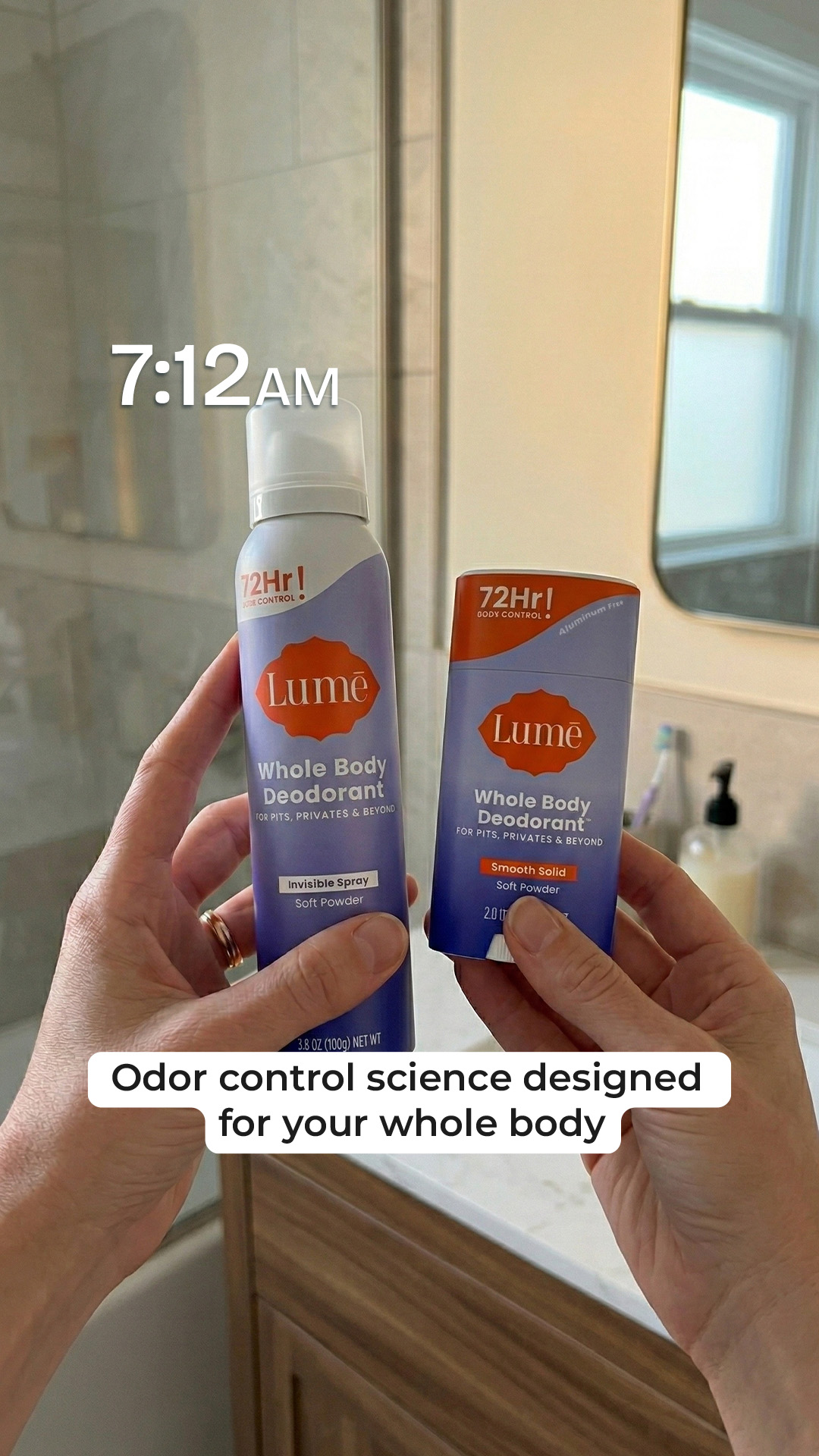 Lume Deodorant Facebook ad