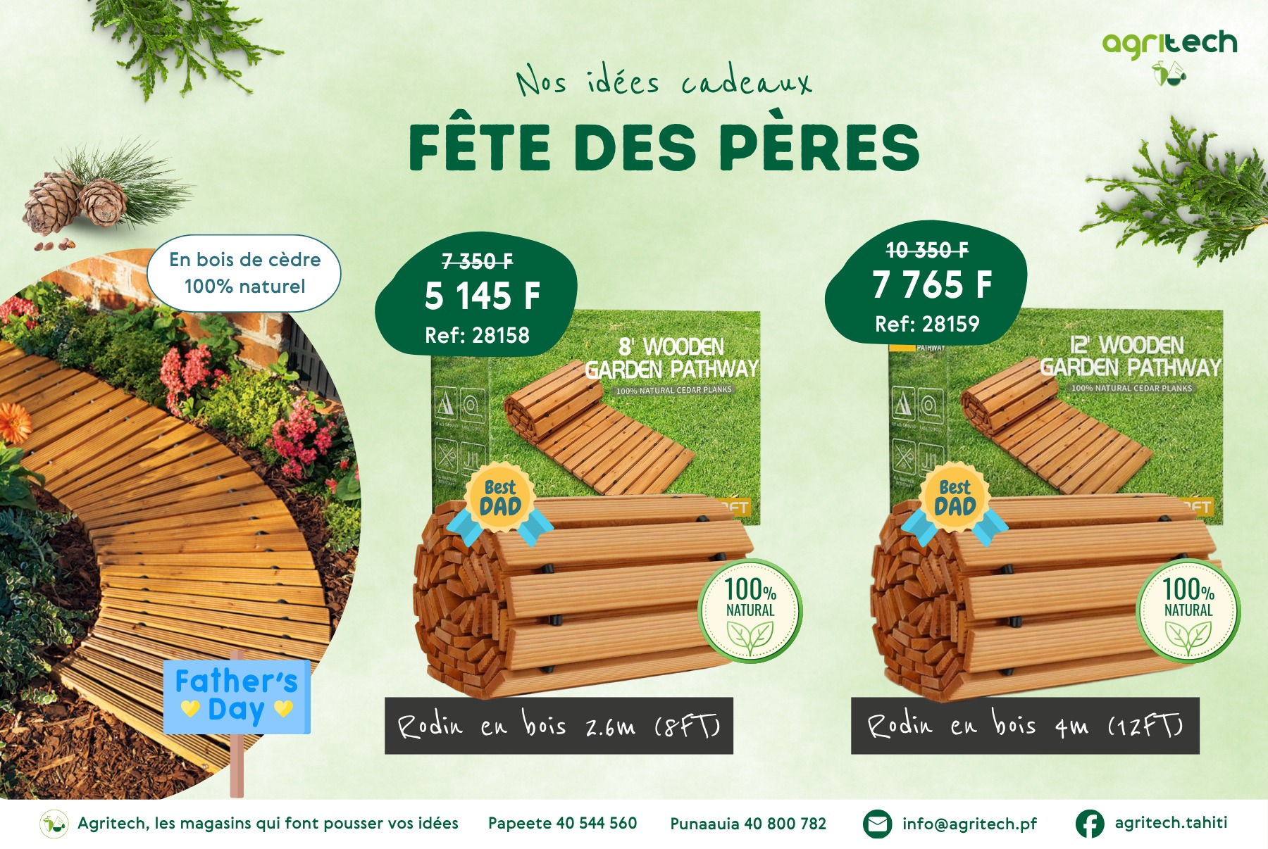 AGRITECH ... La passion du jardin en Polynésie! Facebook ad