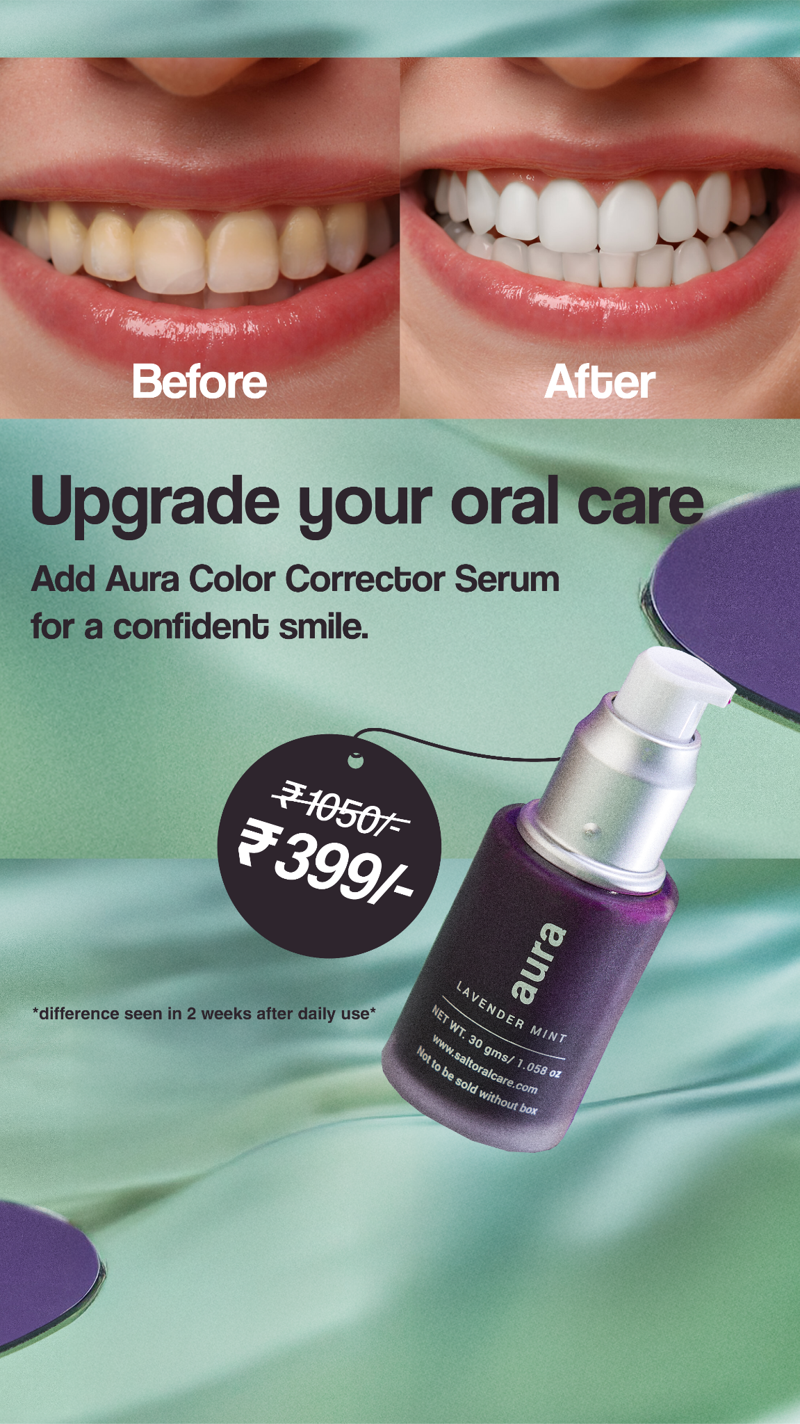 Salt Oral Care Facebook ad