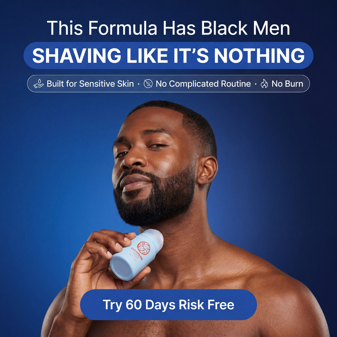ClearKind Facebook ad: Start Shaving Bump-Free
