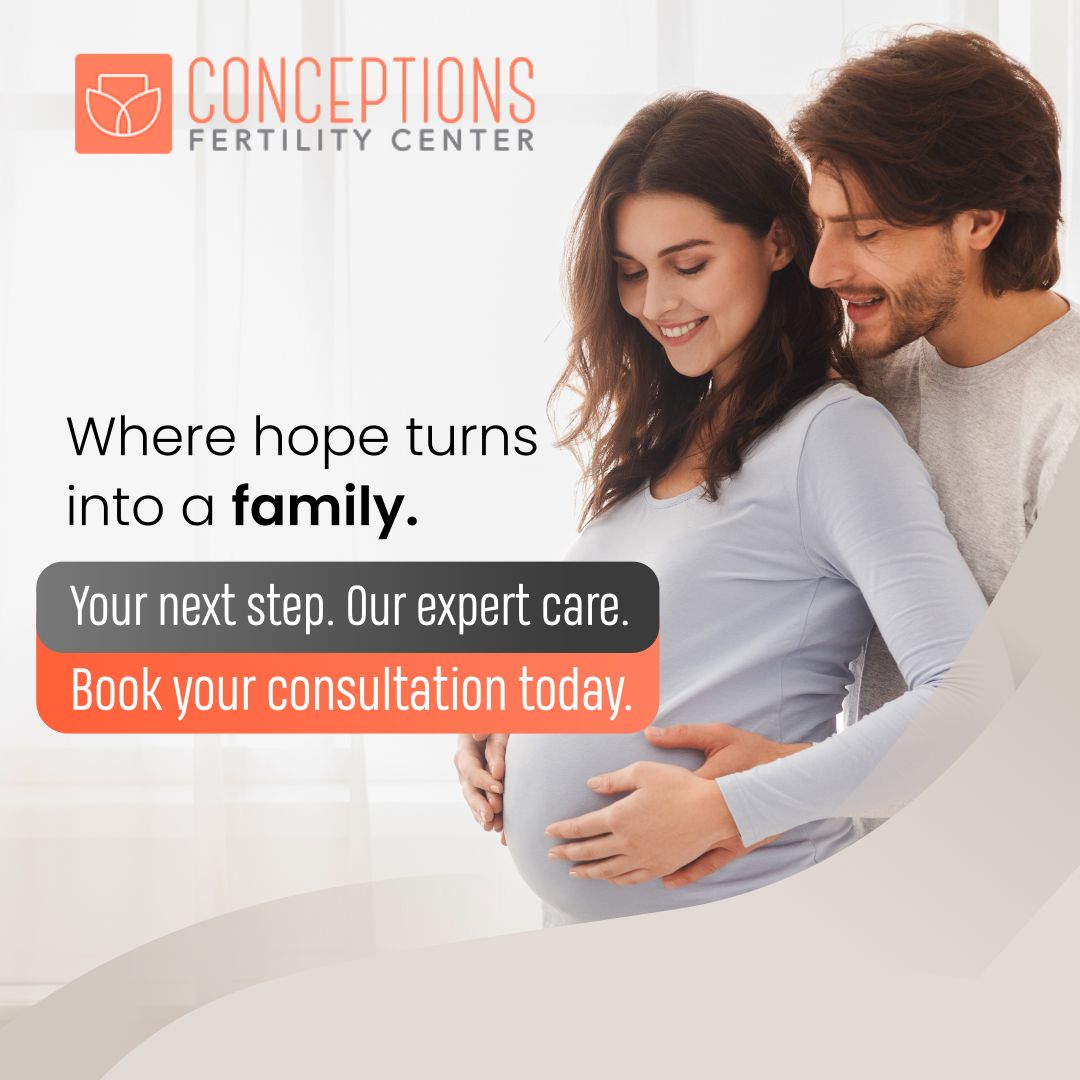 Conceptions Fertility Facebook ad: Start Your Personalized Plan