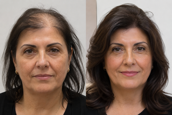 Beauté Naturelle Facebook ad: Le gel cliniquement prouvé pour réduire la chute de cheveux.