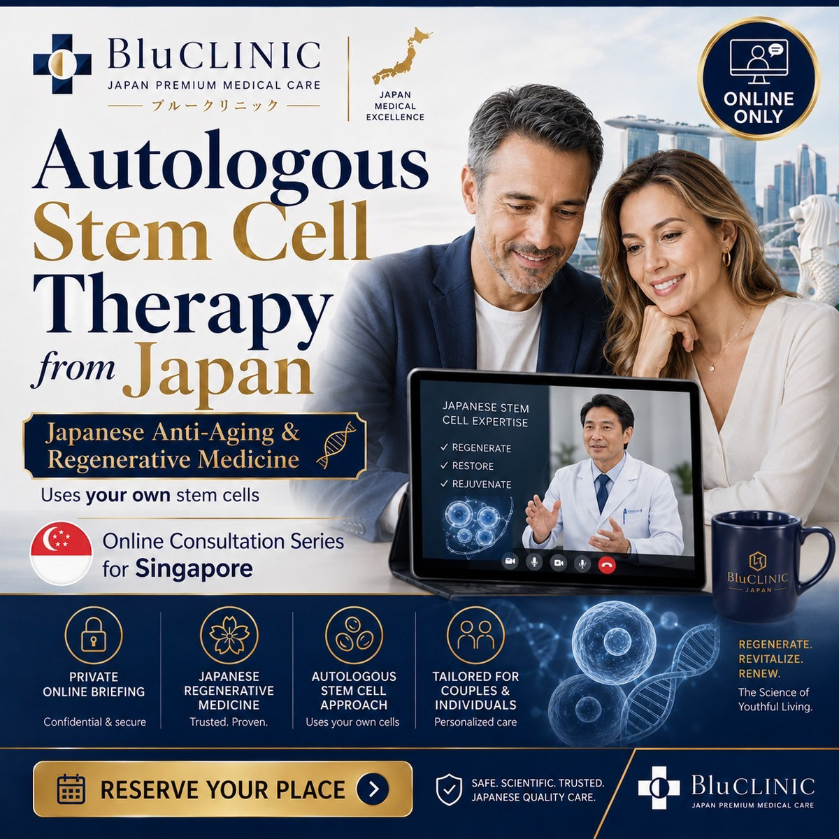 BluClinic. Facebook ad