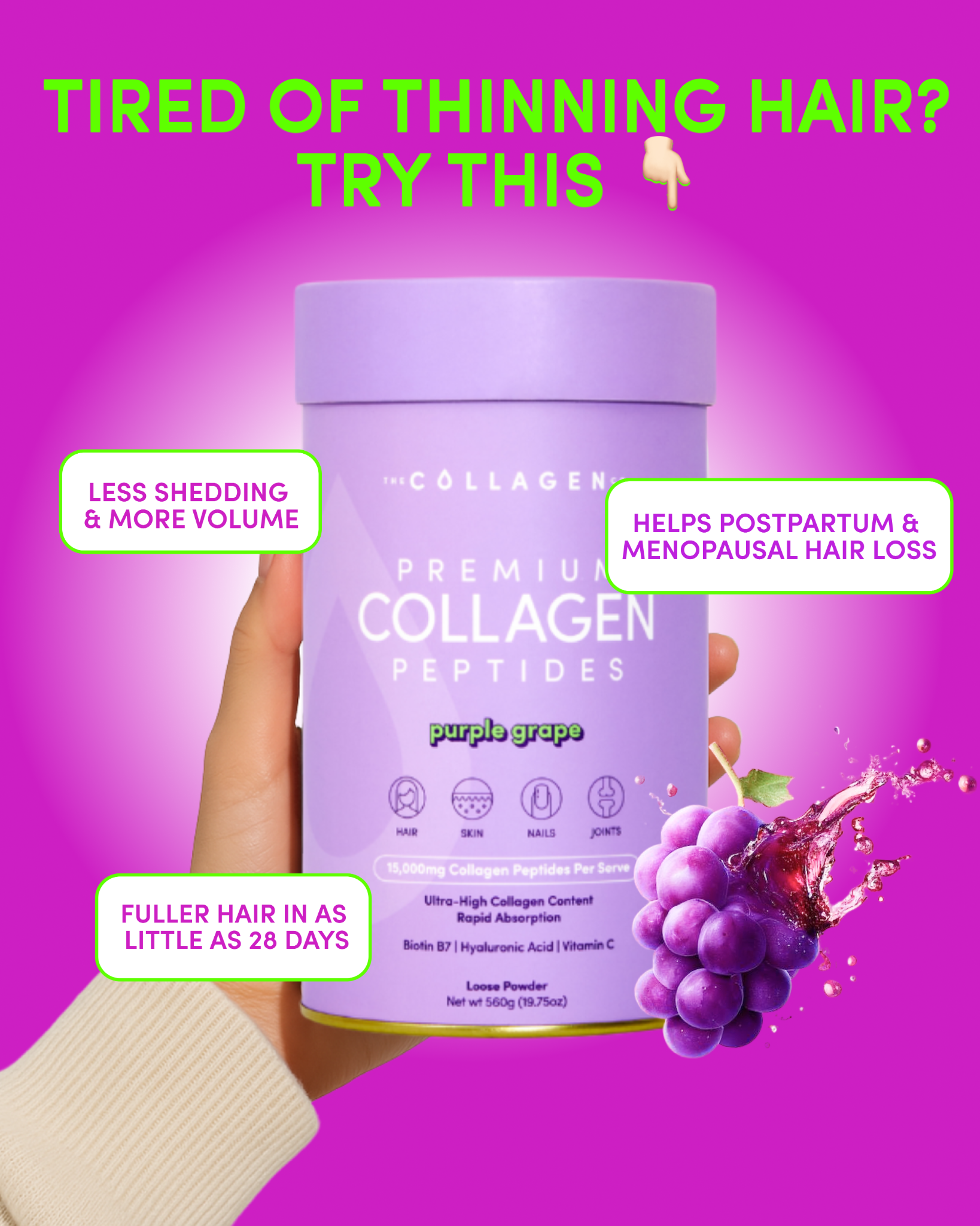The Collagen Co. Facebook ad