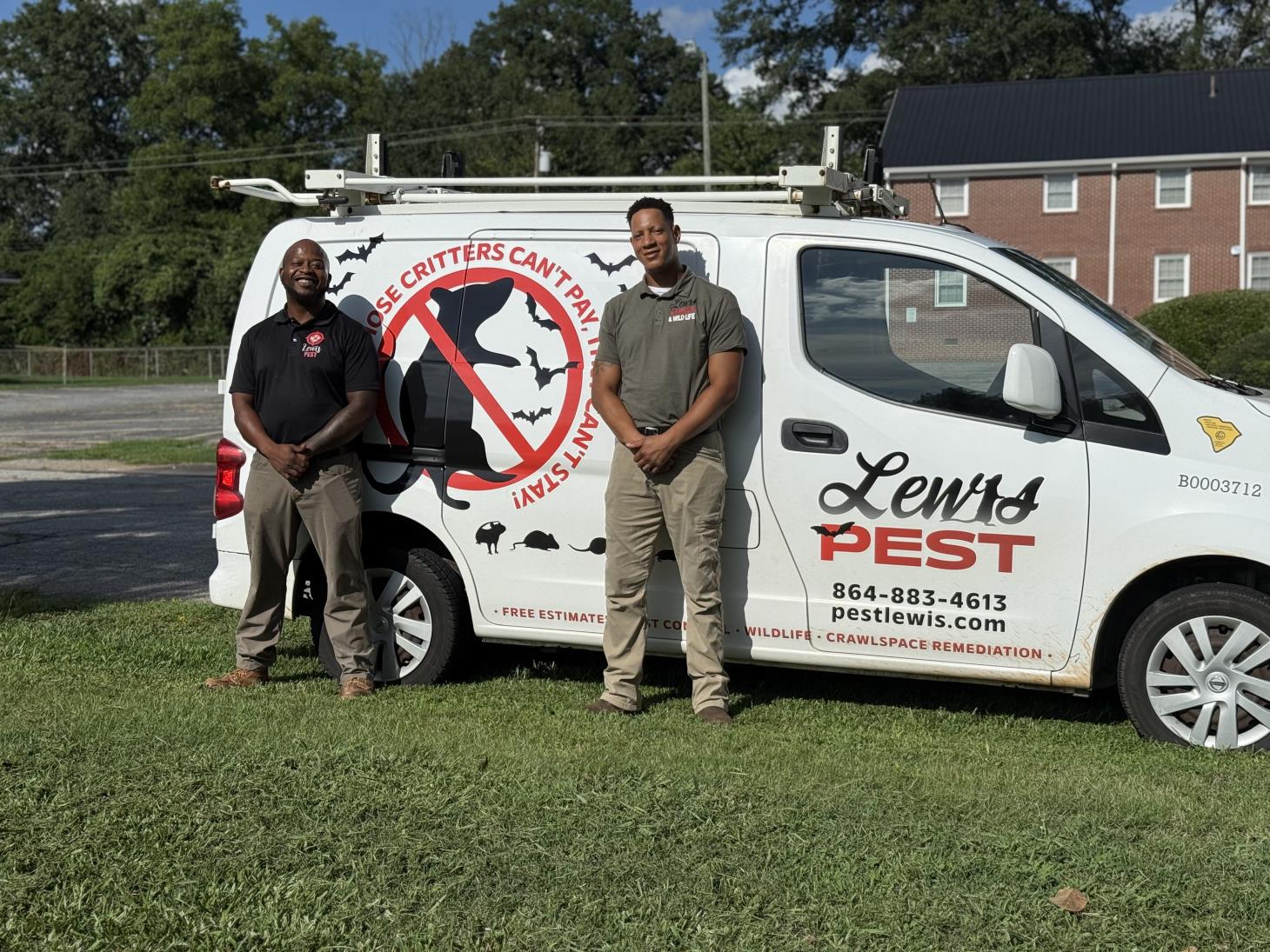 Lewis PEST Facebook ad: Pests Taking Over?