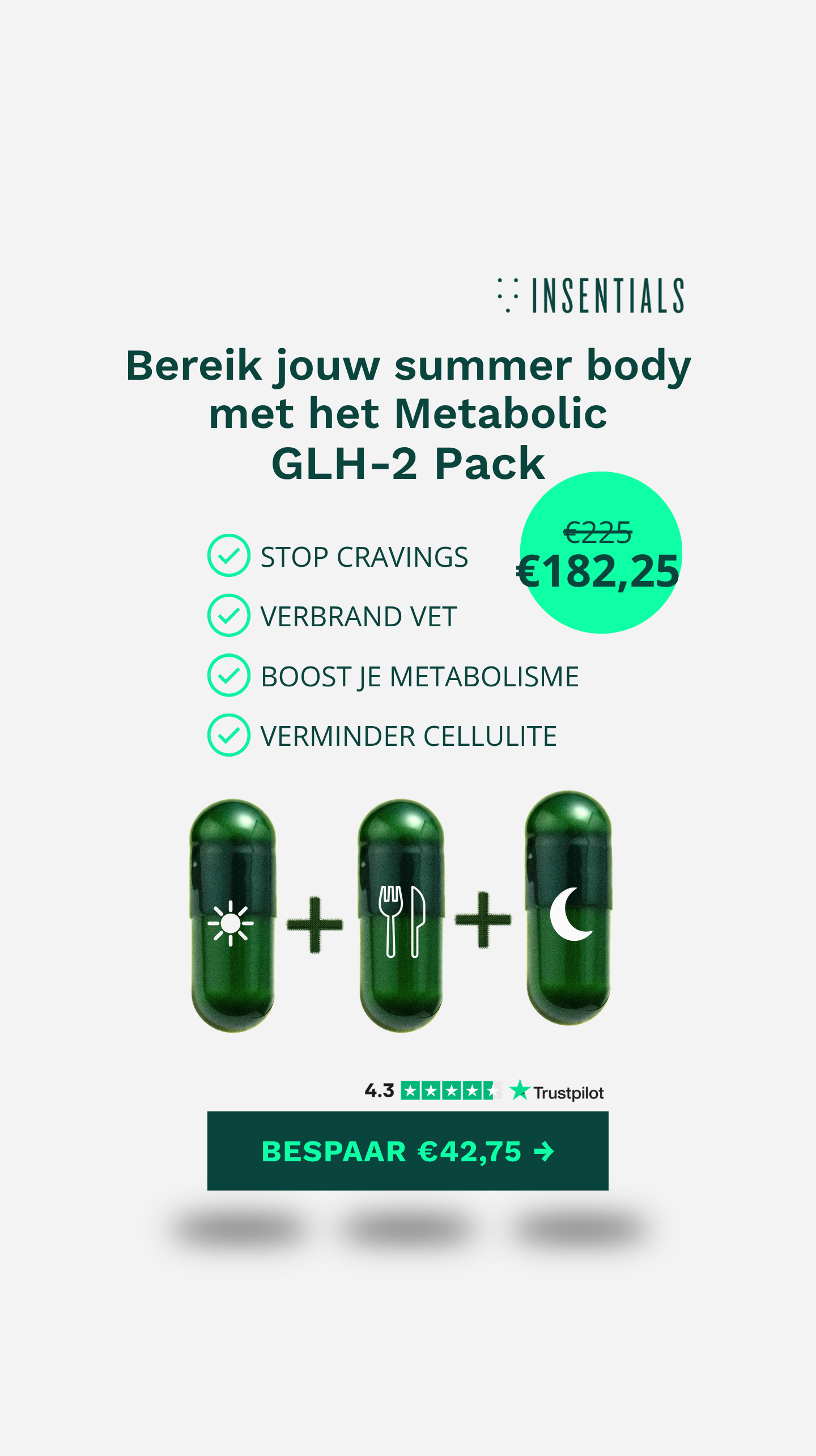 Insentials Facebook ad