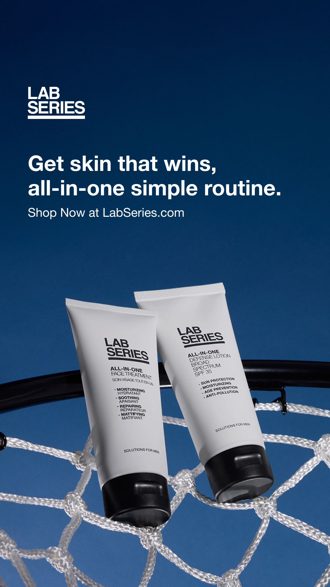 LAB SERIES Facebook ad