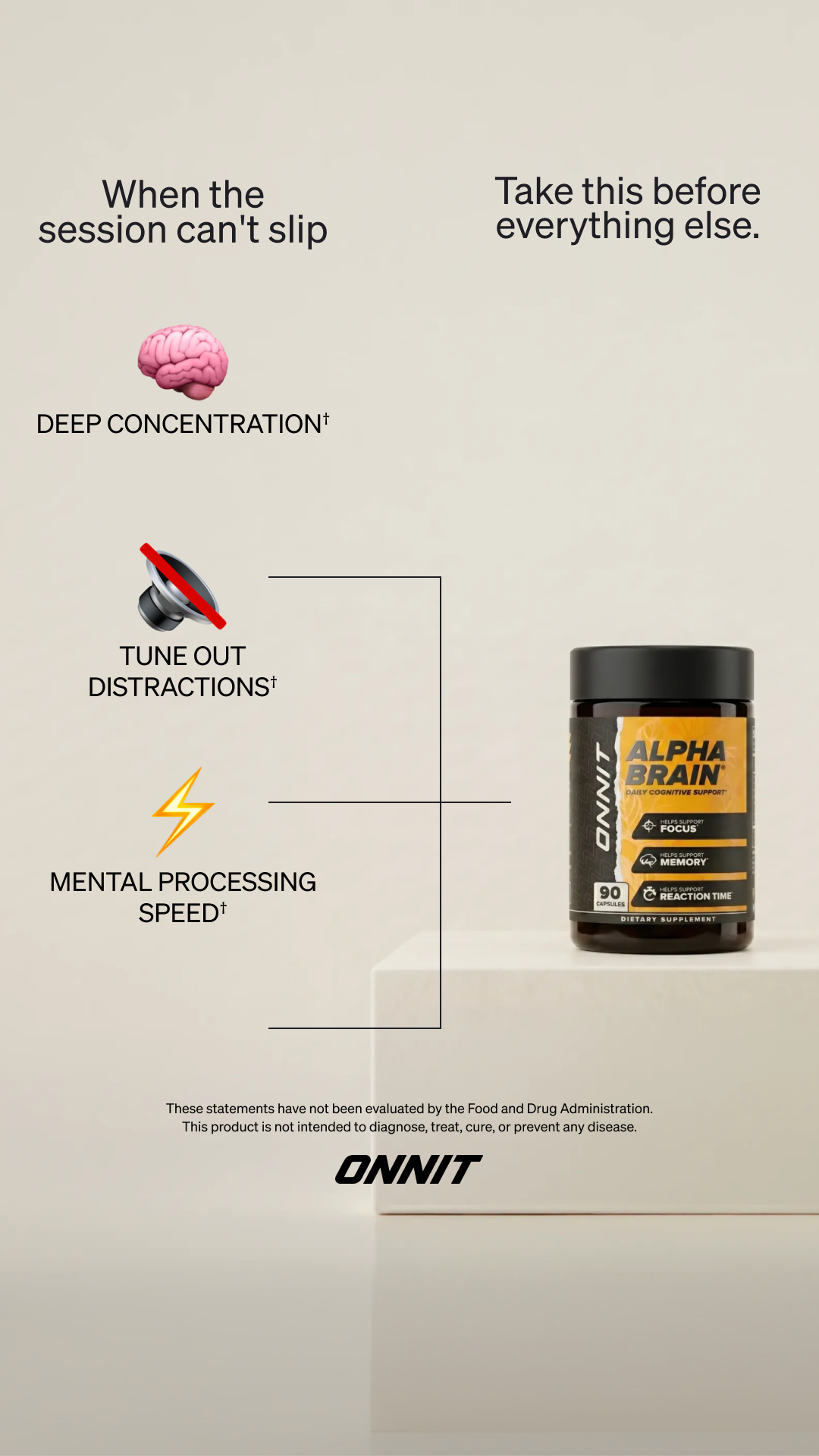 Onnit Facebook ad
