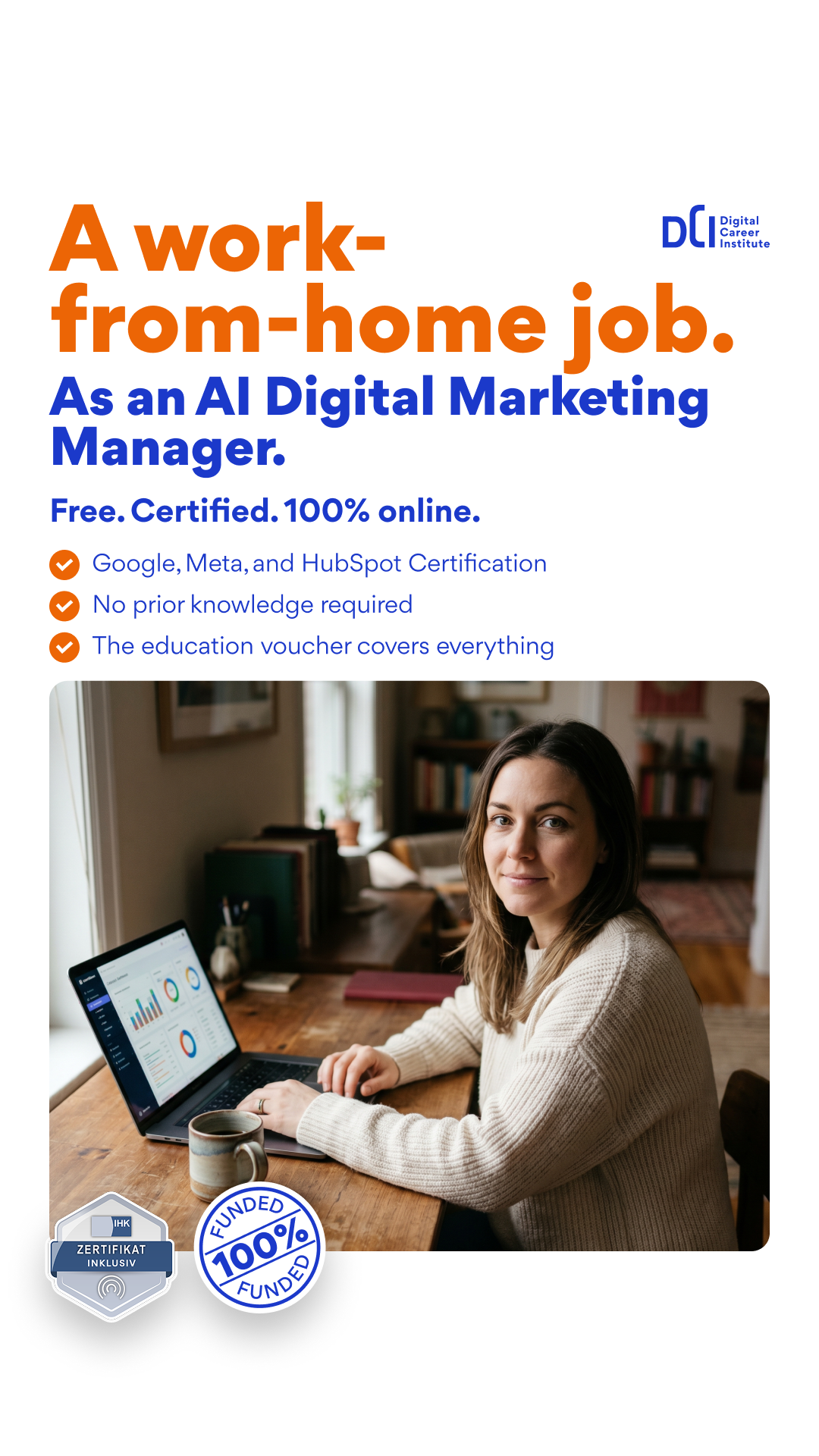 DCI Digital Career Institute Facebook ad