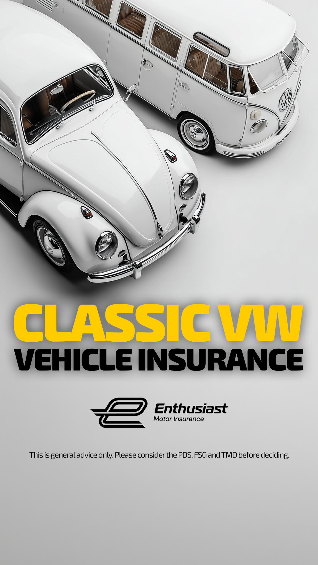 Enthusiast Motor Insurance Facebook ad from Jul 13, 2026