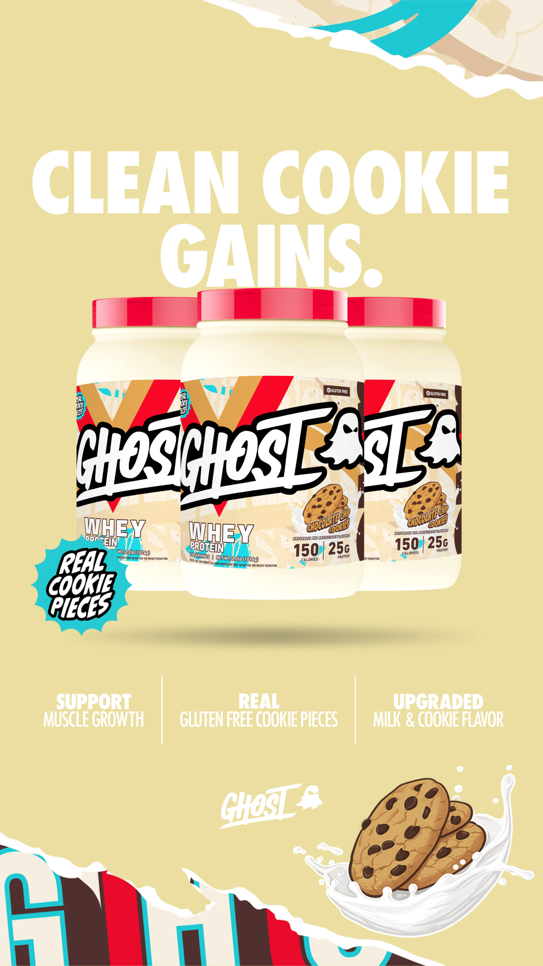 GHOST Facebook ad