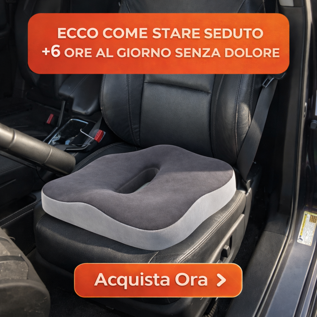 Levia Facebook ad: Seduto senza provare dolore