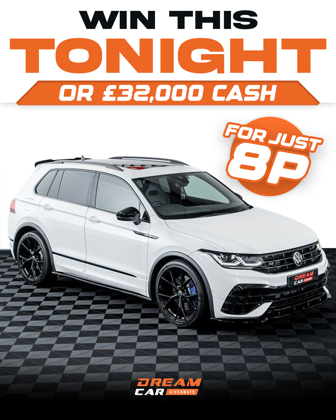 Dream Car Giveaways Facebook ad