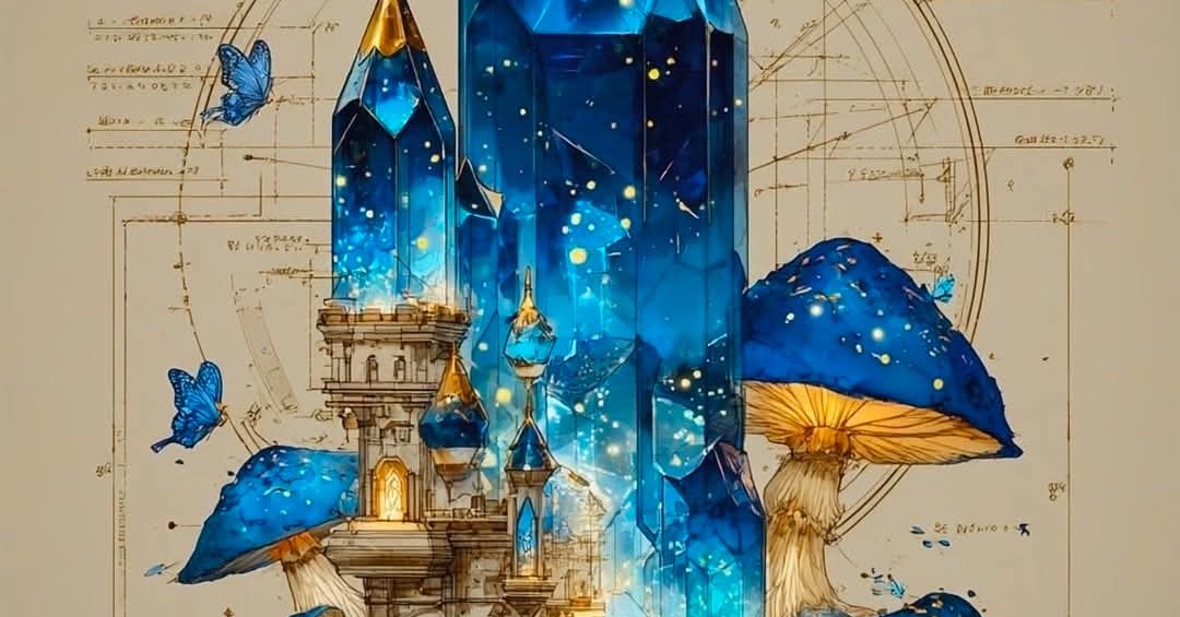 Celestreal's Castle of Crystals Facebook ad: Hi, I'm a lover of crystals!