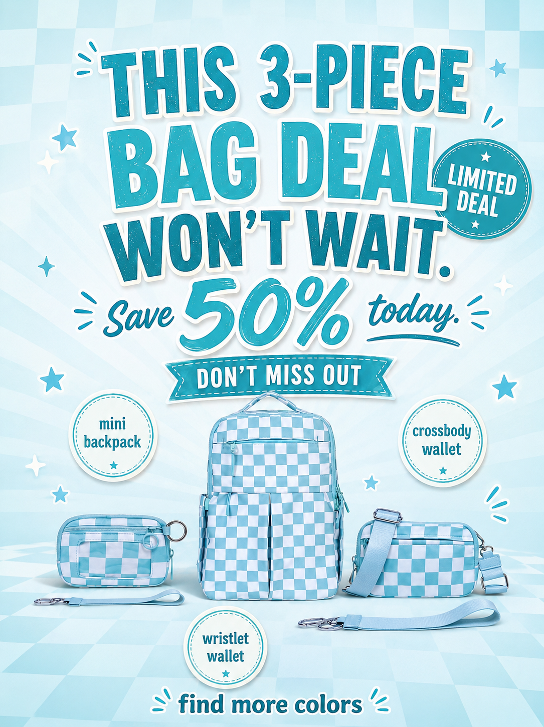 Emmafy Daily Deals Facebook ad: Sky Checks on All Three, Half Off