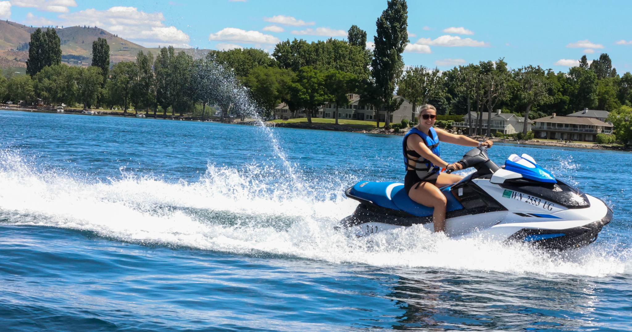 Shoreline Watercraft & Boat Rentals Facebook ad: Lake Chelan’s Premier Boat & Jet Ski Rental…