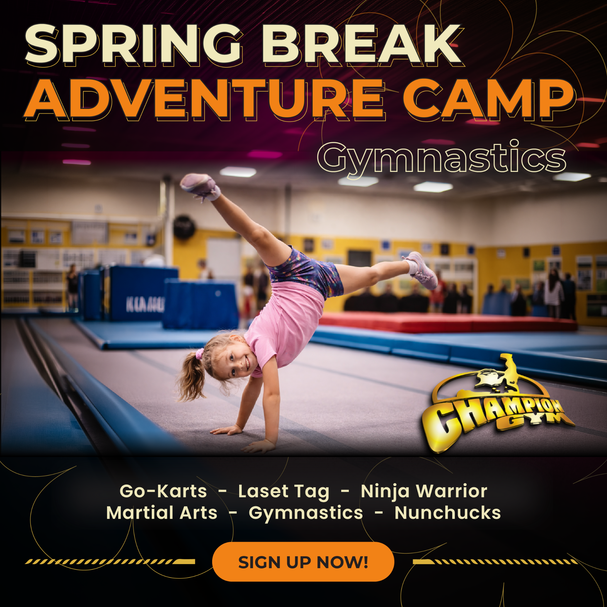 Champion Gym Facebook ad