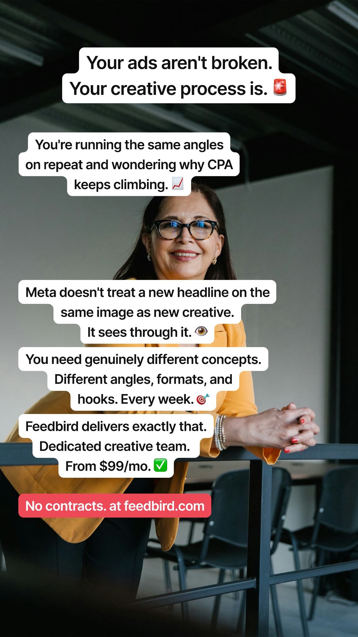 Feedbird Facebook ad