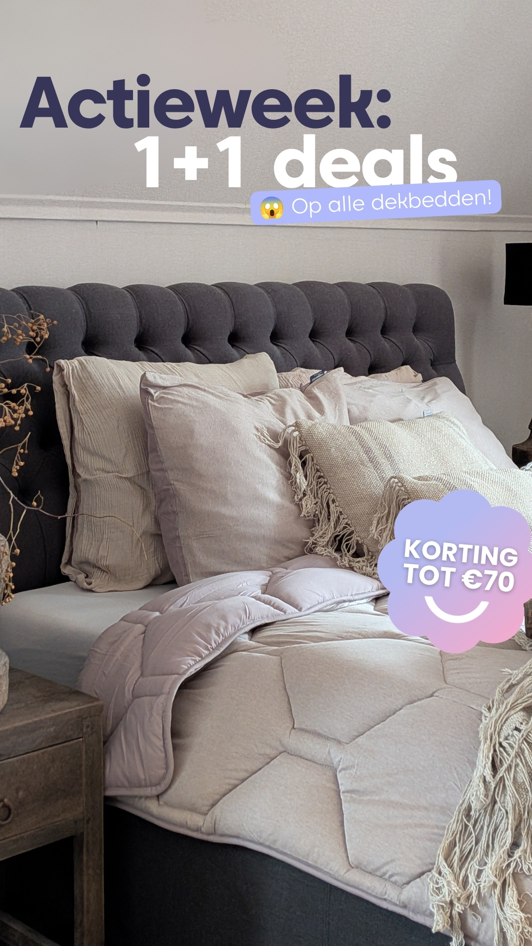 HappyBed Facebook ad