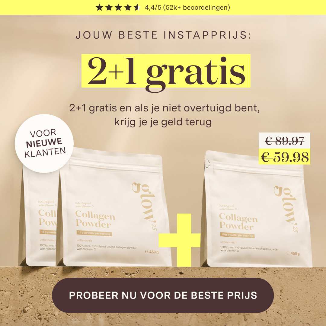 Glow25 Nederland Facebook ad