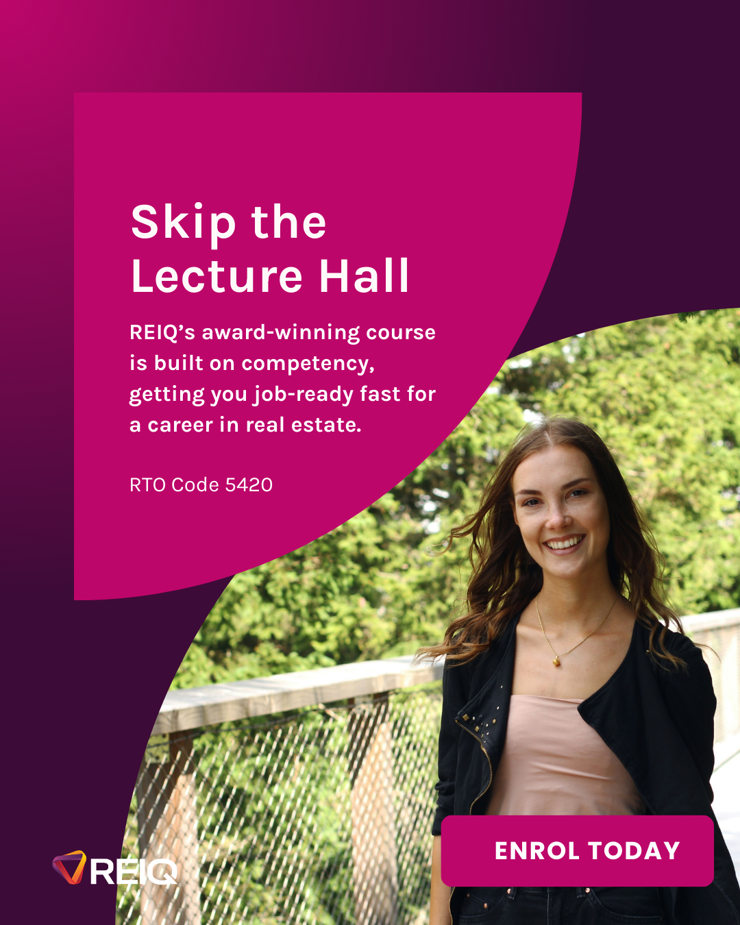 The REIQ Facebook ad