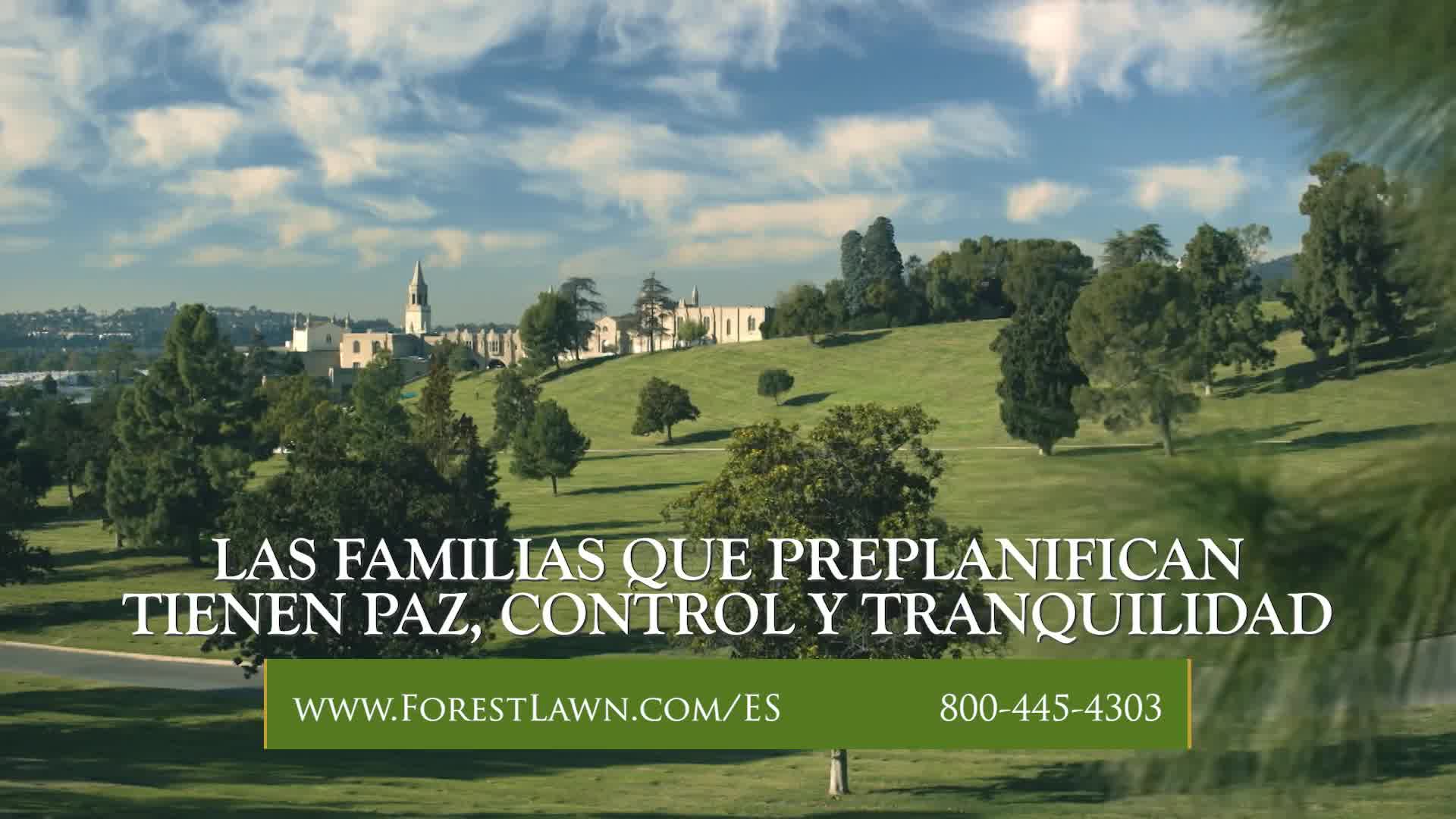 Forest Lawn Español Facebook ad: ¡Encárguese hoy, del mañana!