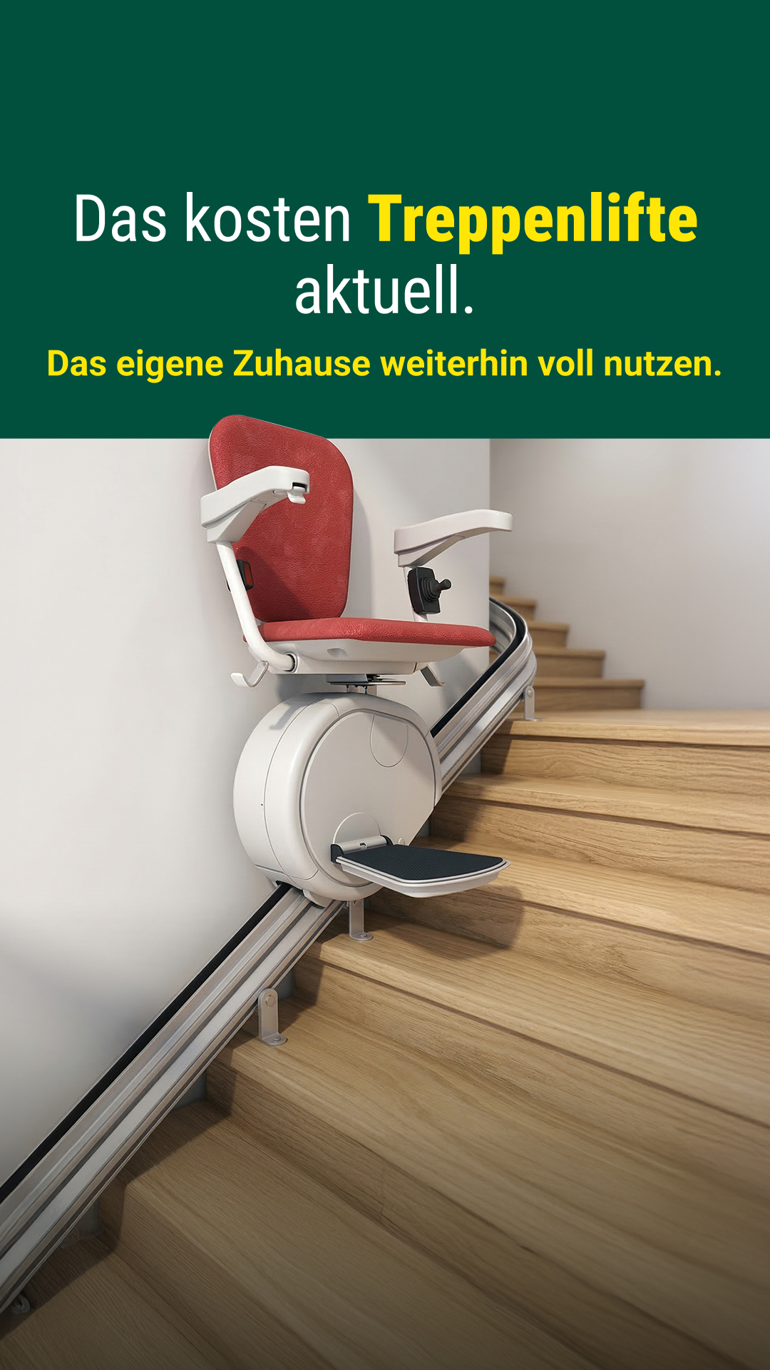 Aroundhome - Treppenlift Facebook ad