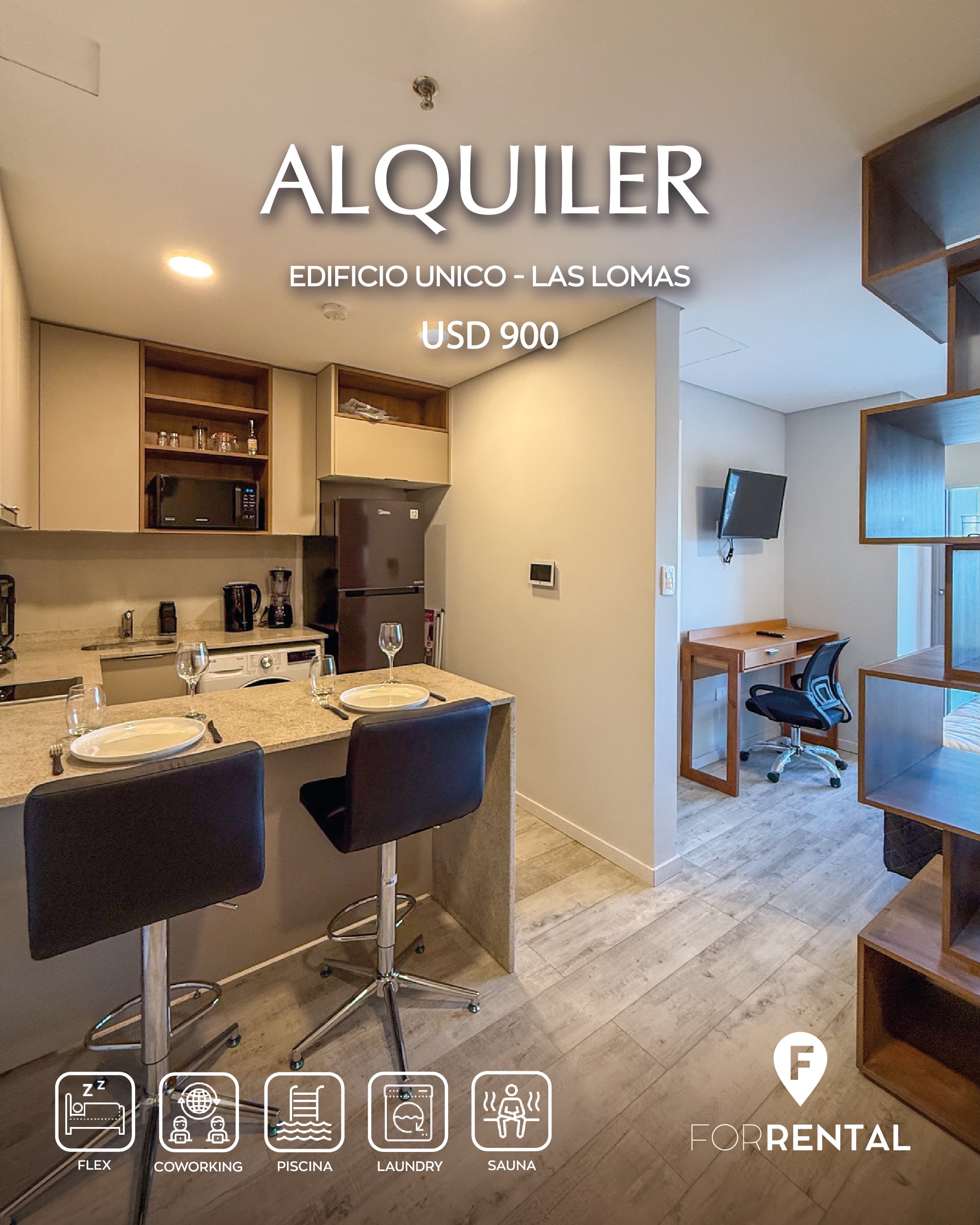 ForRental Facebook ad: Edificio Único