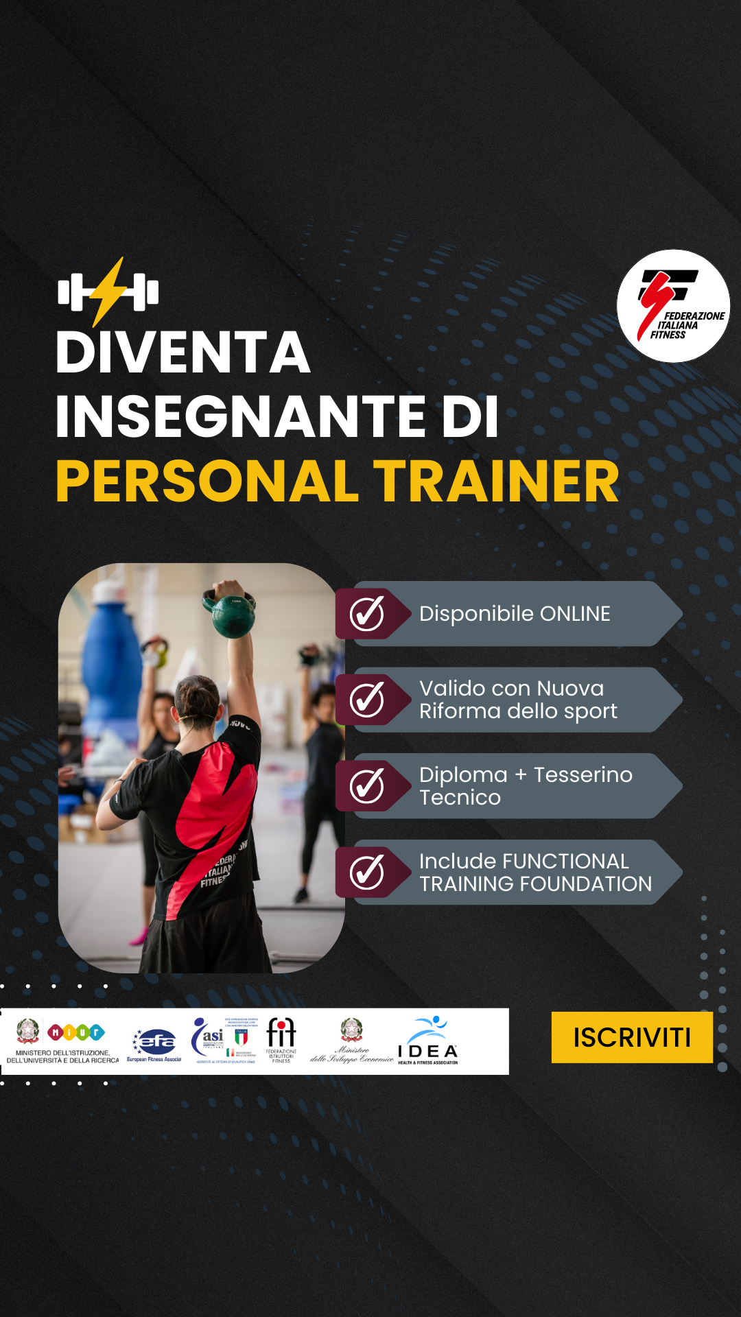 FIF - Federazione Italiana Fitness Facebook ad from Jan 16, 2026