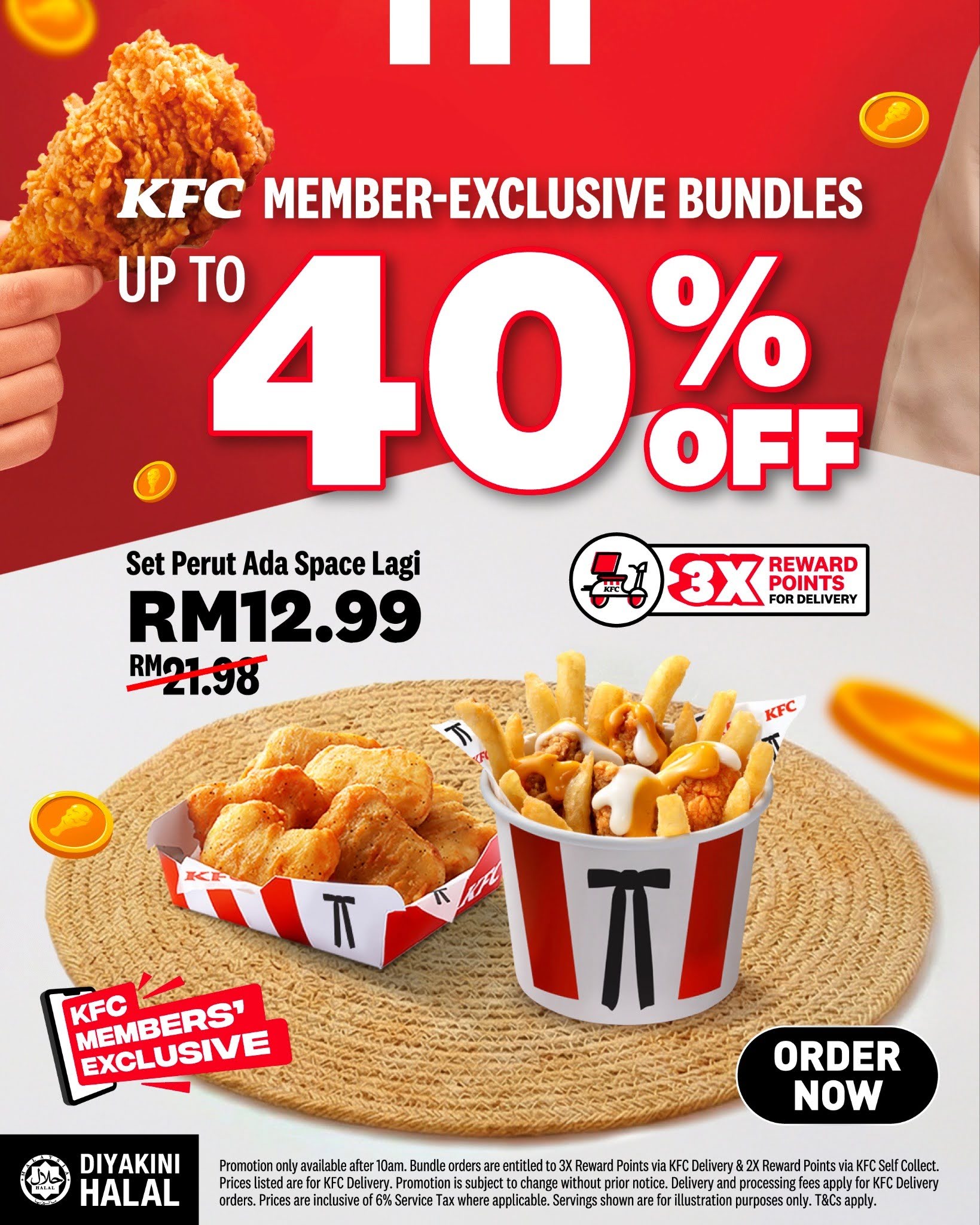 KFC Facebook ad