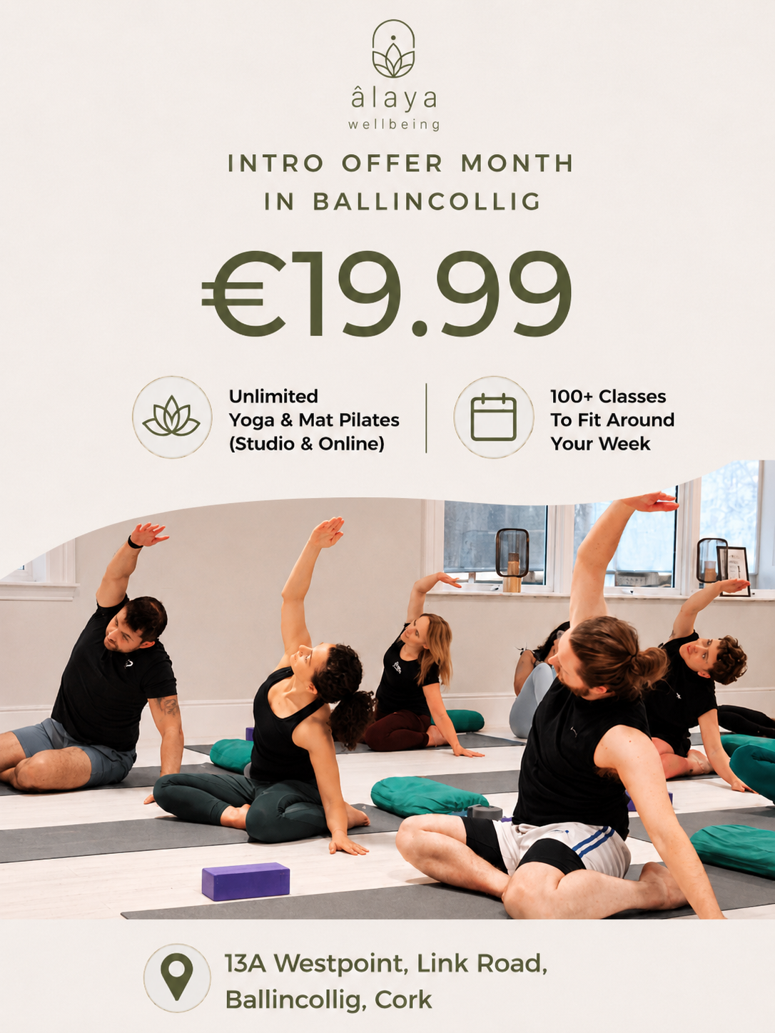 Himalaya Yoga Valley Ireland Facebook ad