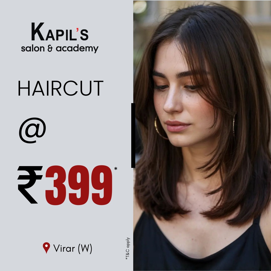 Kapils Salon & Academy Facebook ad