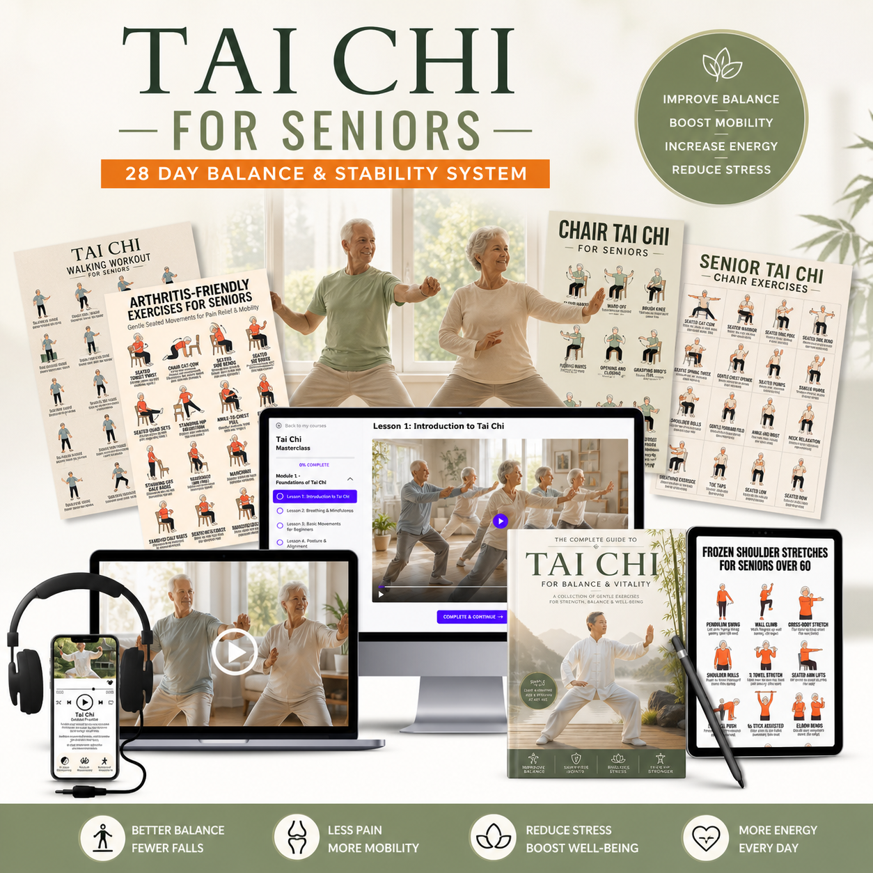 David Chen - Tai Chi for Balance Facebook ad