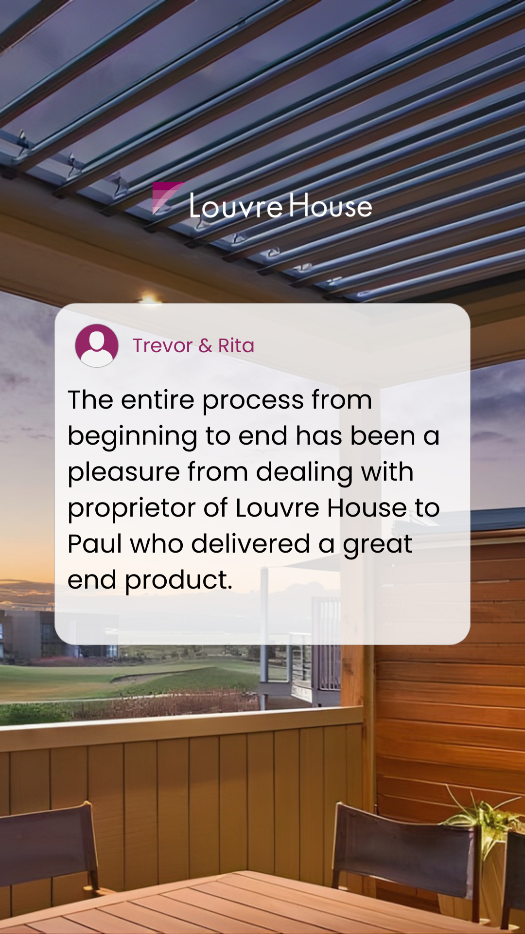 Louvre House Facebook ad