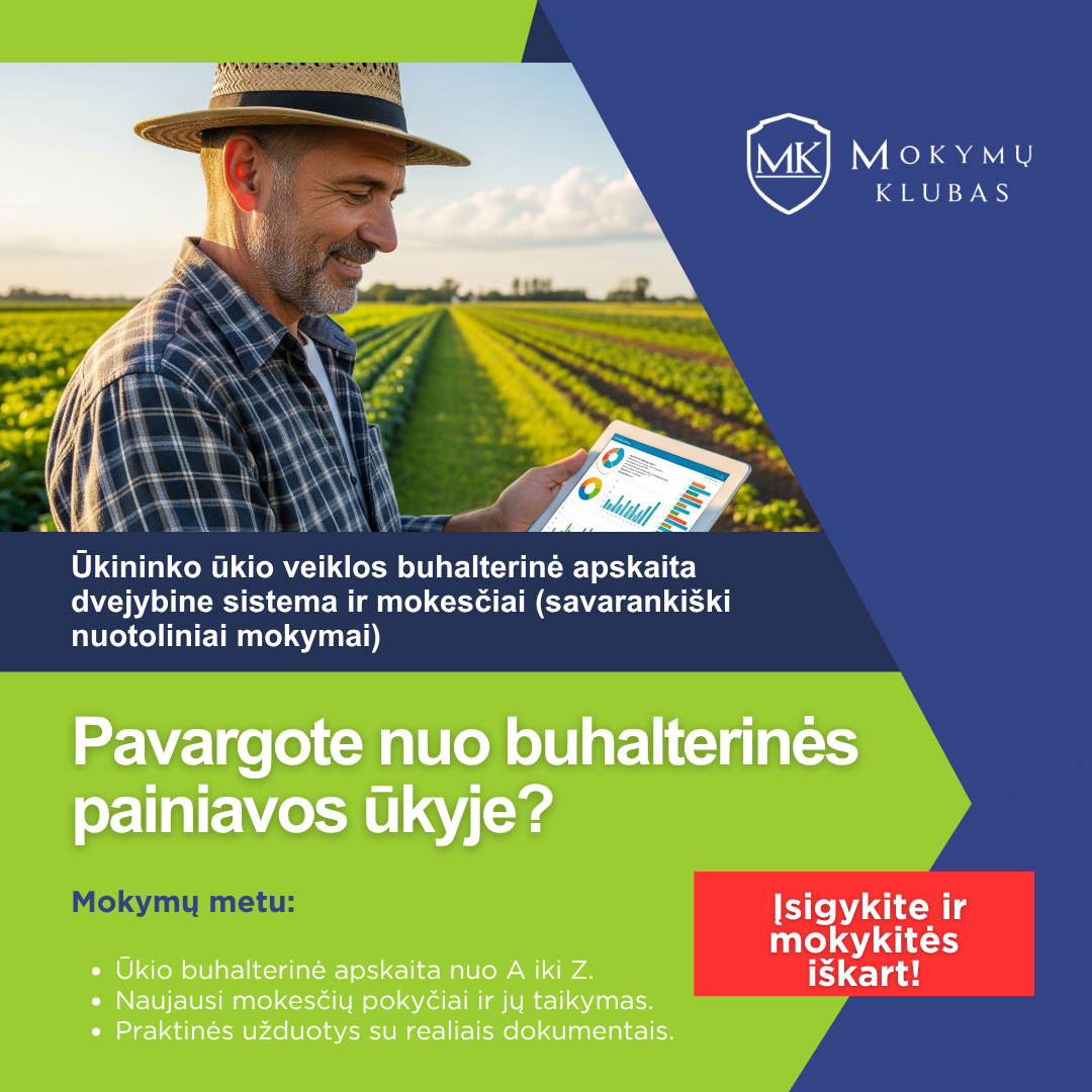 Mokymų klubas Facebook ad