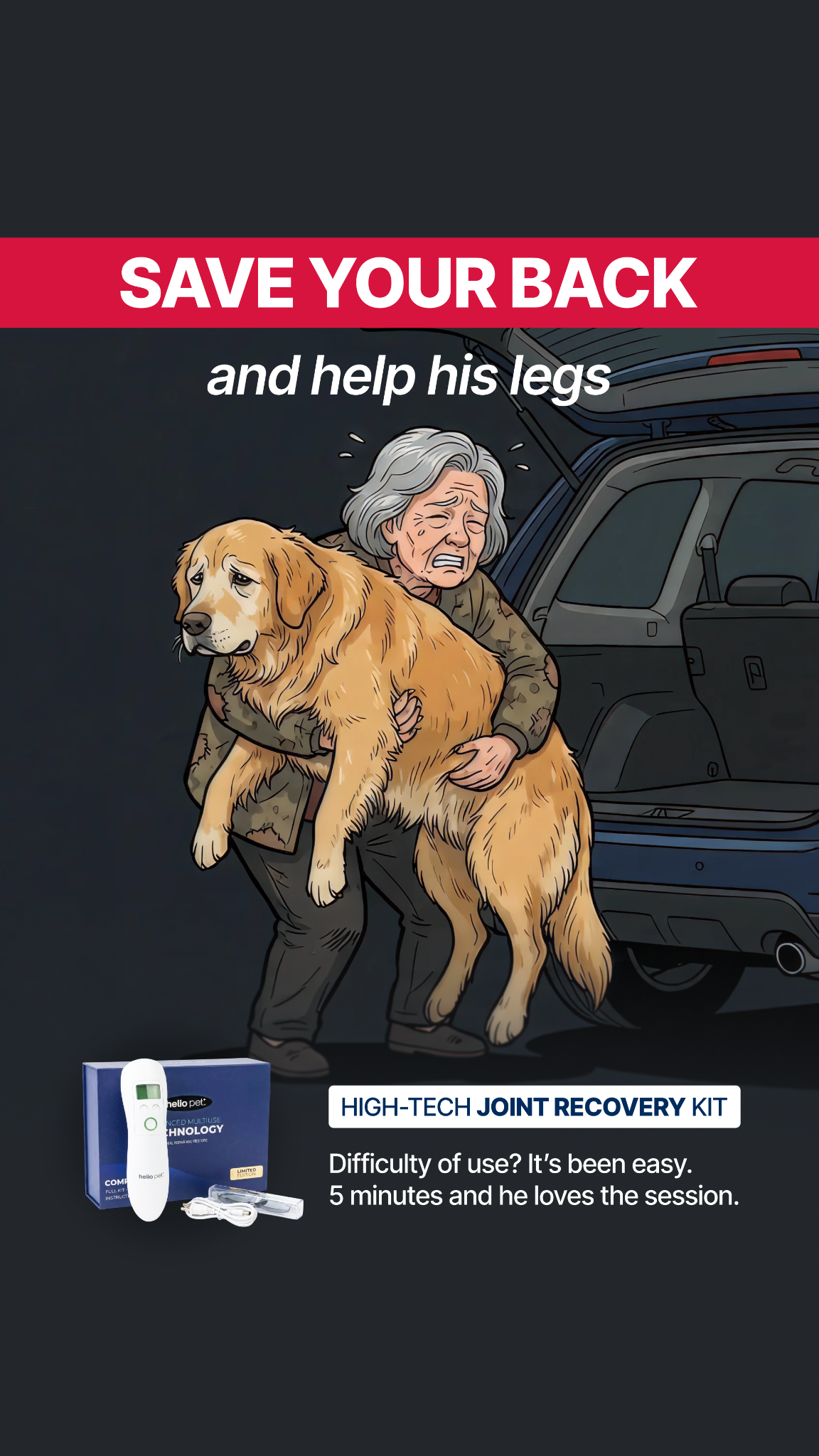 Helio Pet Facebook ad