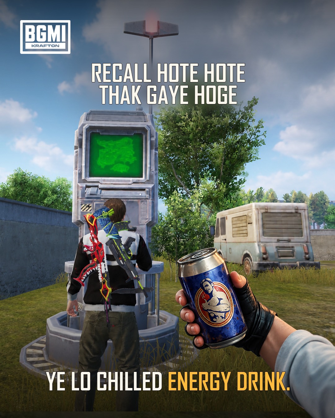 Battlegrounds Mobile India Facebook ad