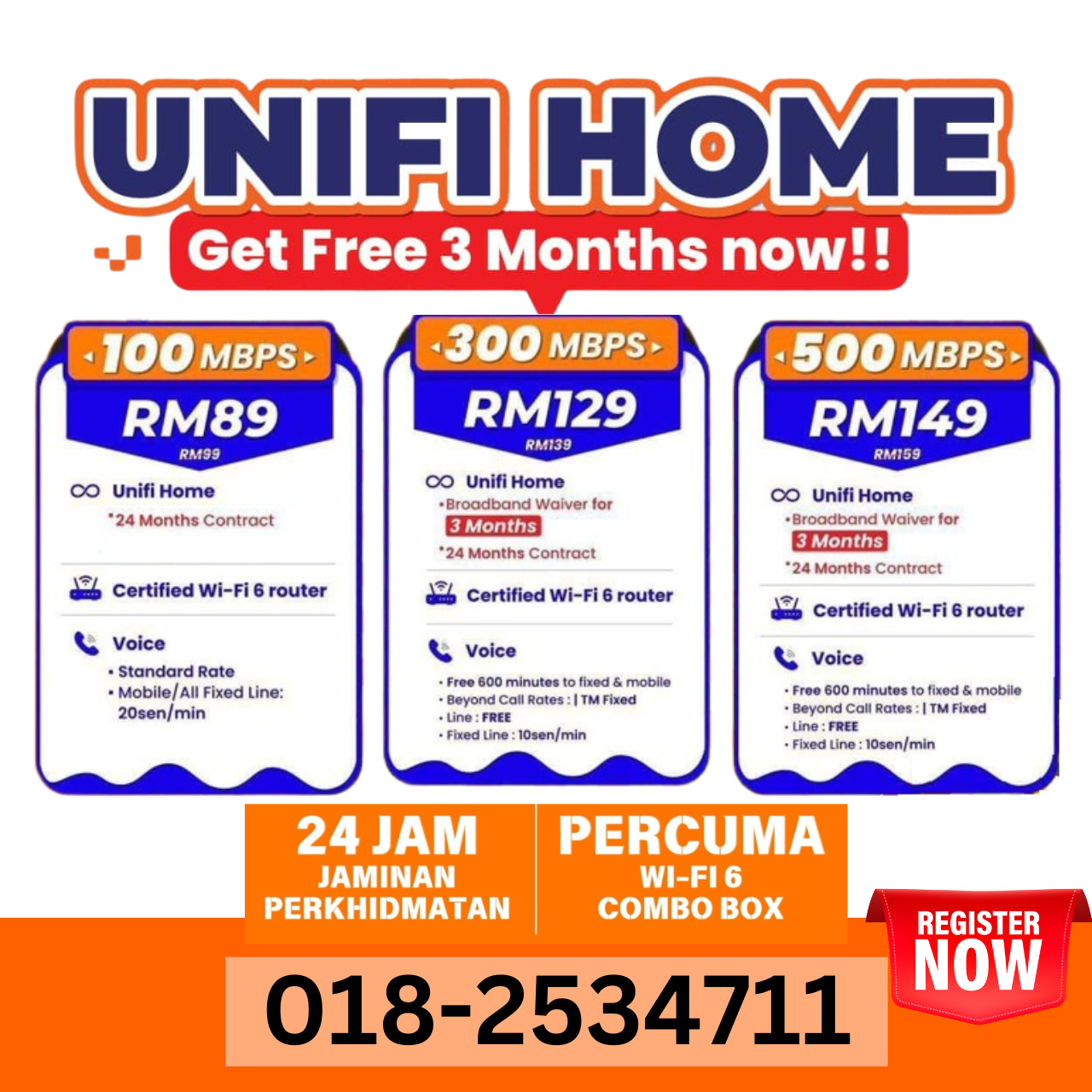 TM UNIFI Online Facebook ad