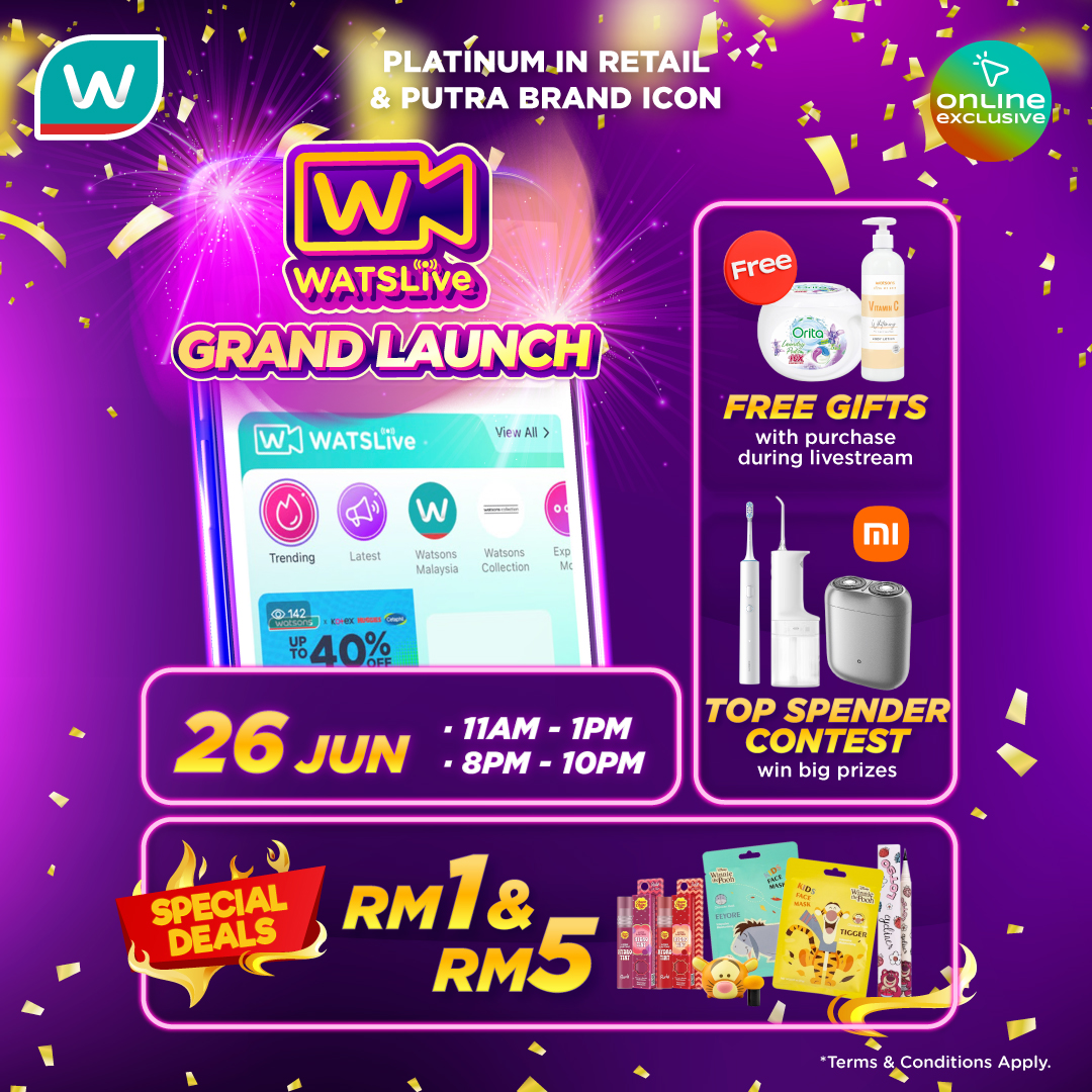 Watsons Facebook ad